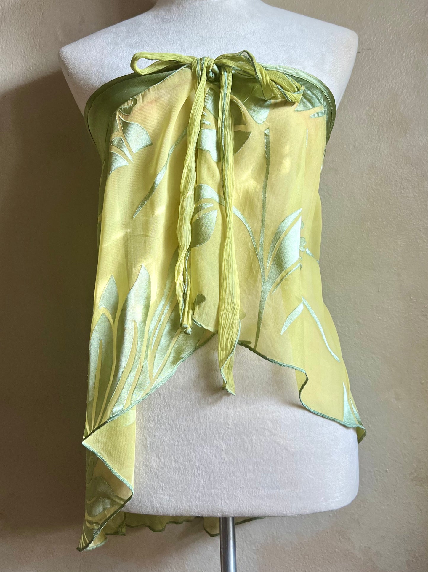 Forest Moss Angled Skirt