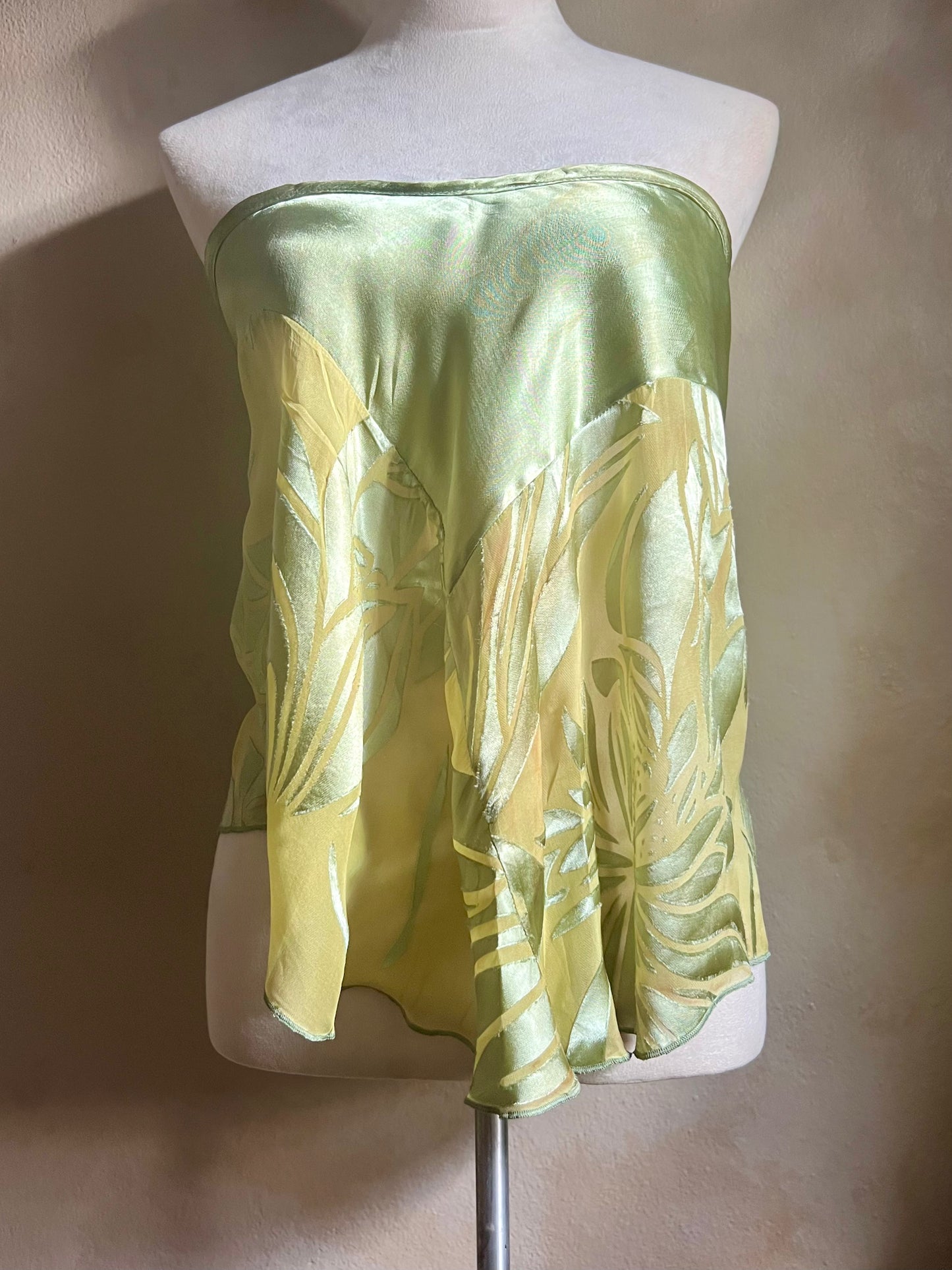 Forest Moss Angled Skirt