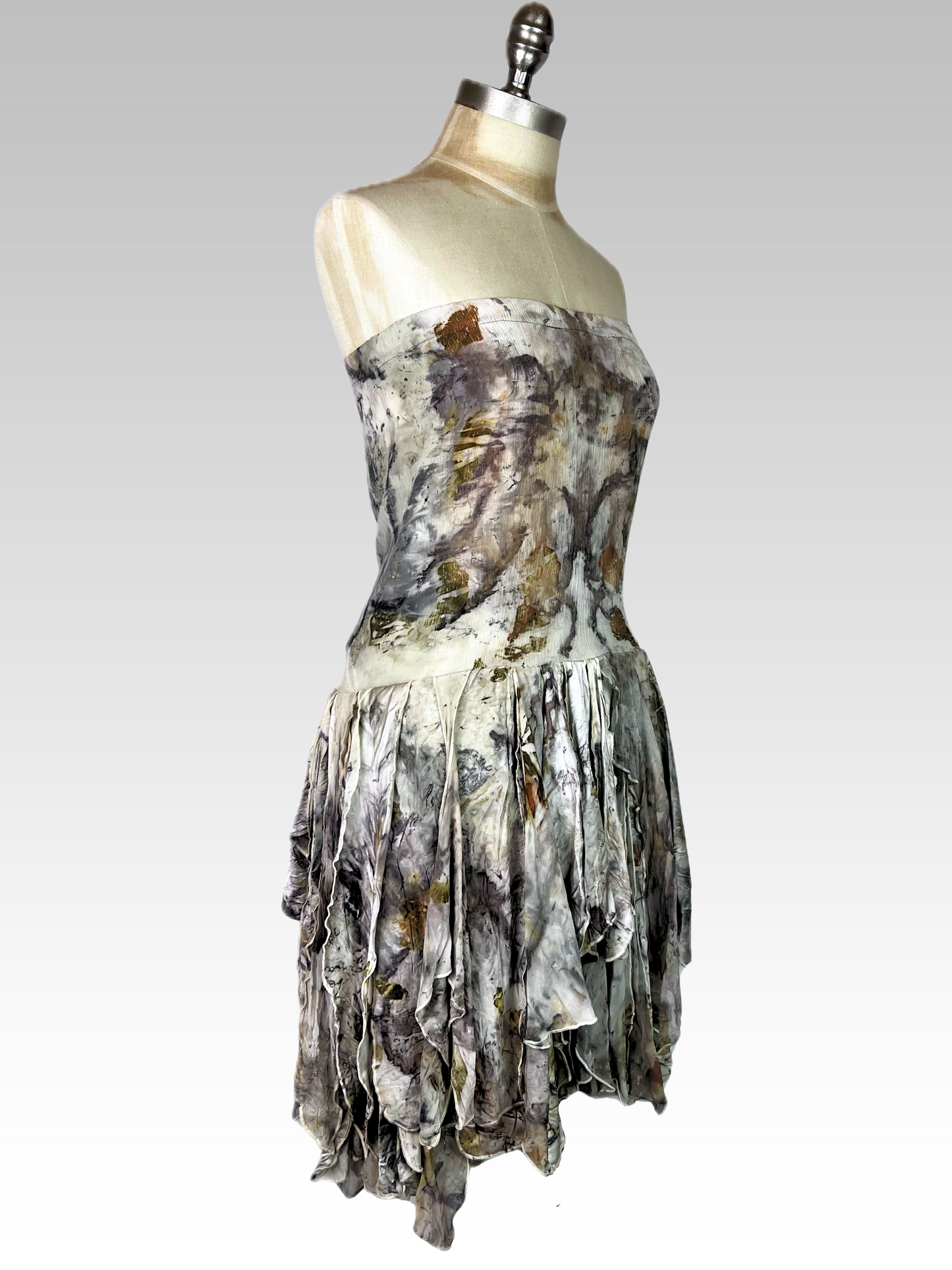 Snakeskin Georgette Willow Skirt