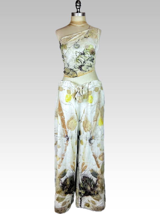 Botanical Silk Noil Pant