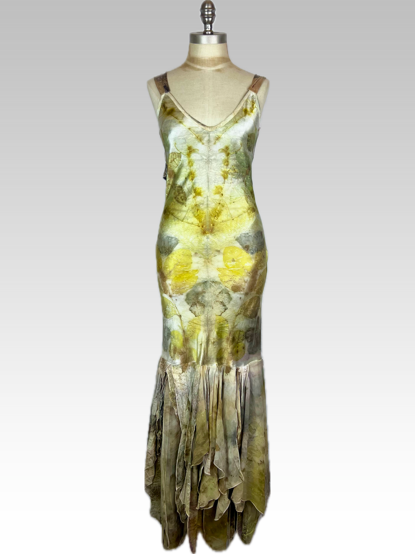 Misty Botanical Willow Dress