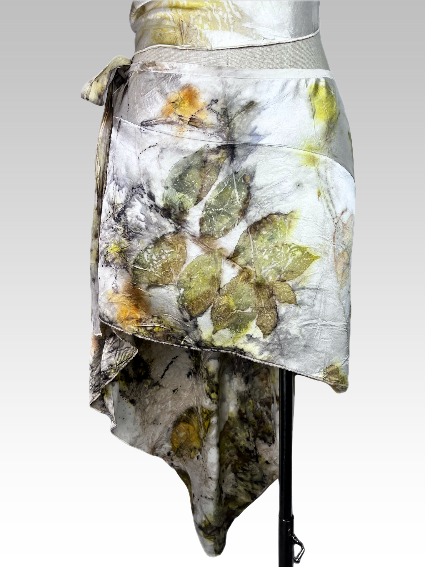 Botanical Angled Skirt