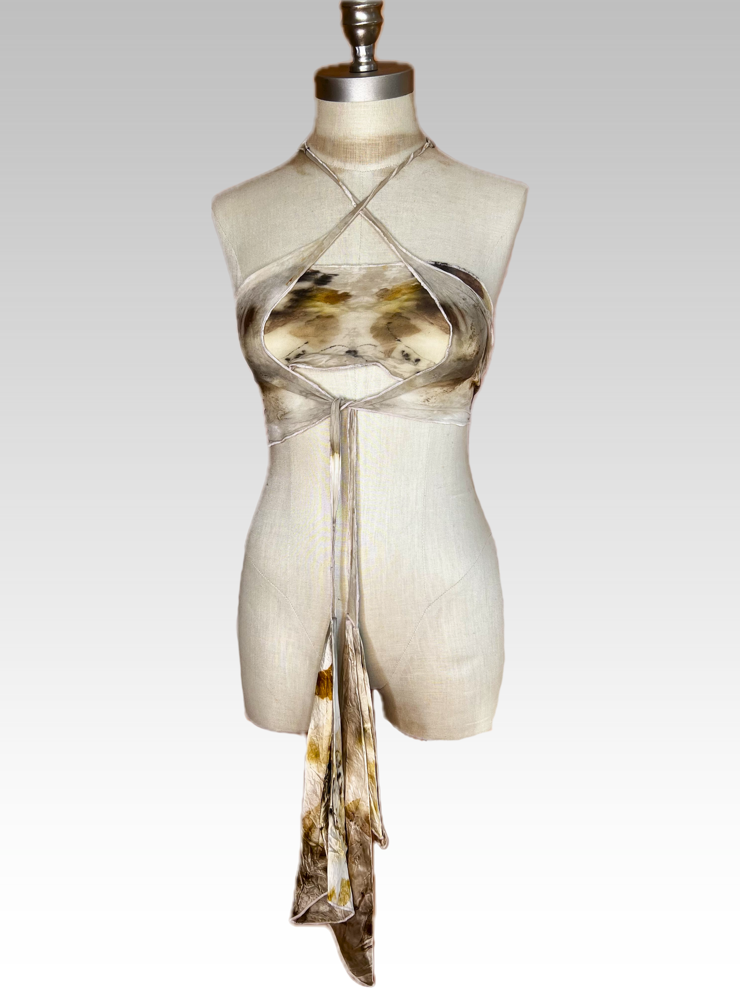 Botanical Fluted Scarf