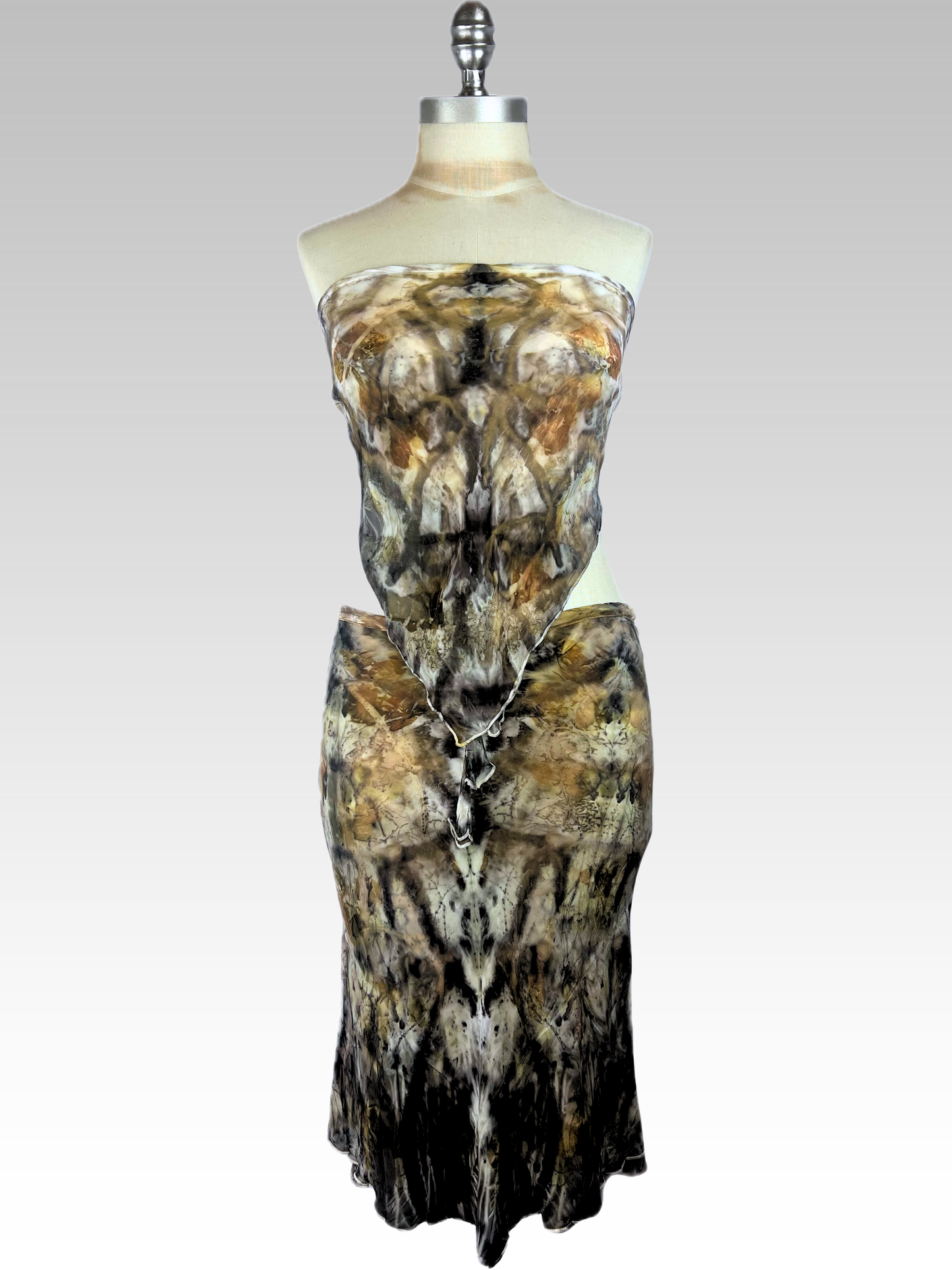 Snakeskin Triangle Top