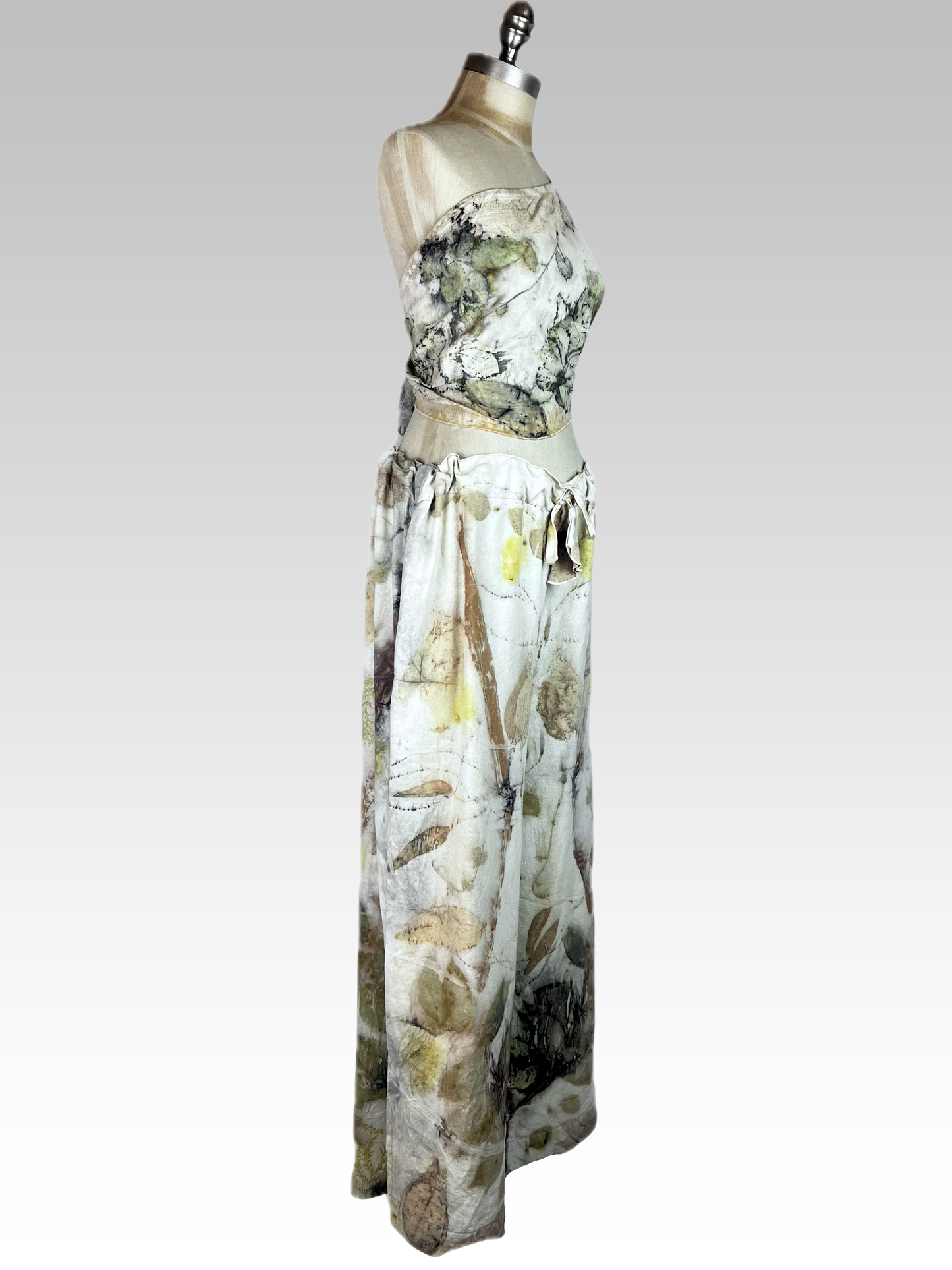 Botanical Silk Noil Pant