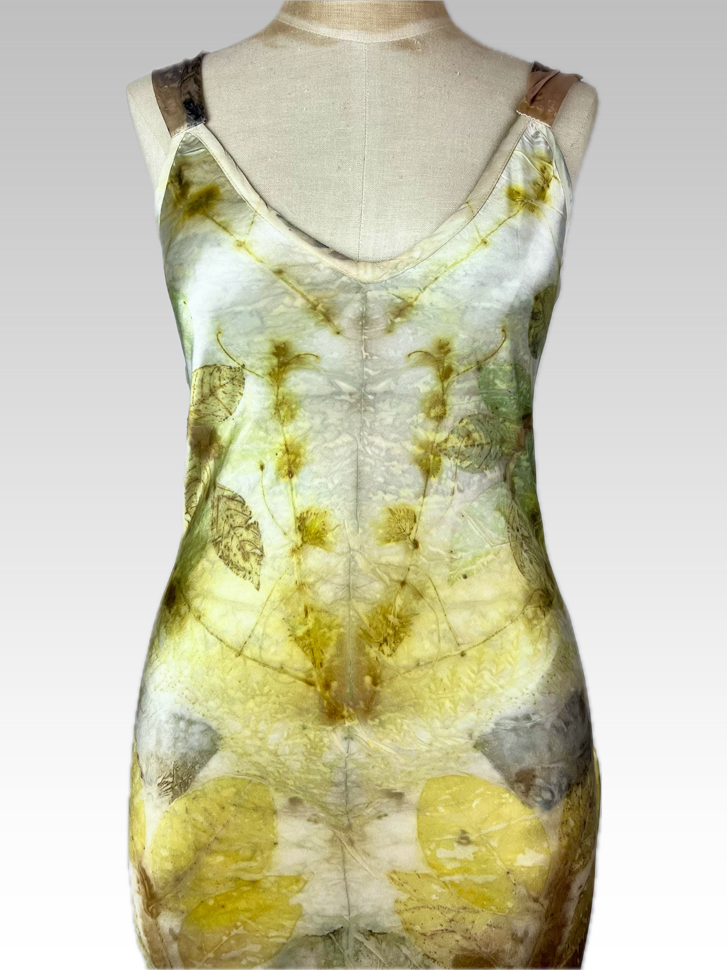 Misty Botanical Willow Dress