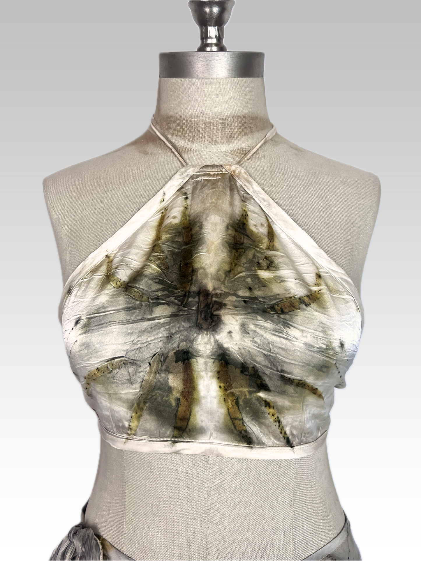 Botanical Amber Halter Top