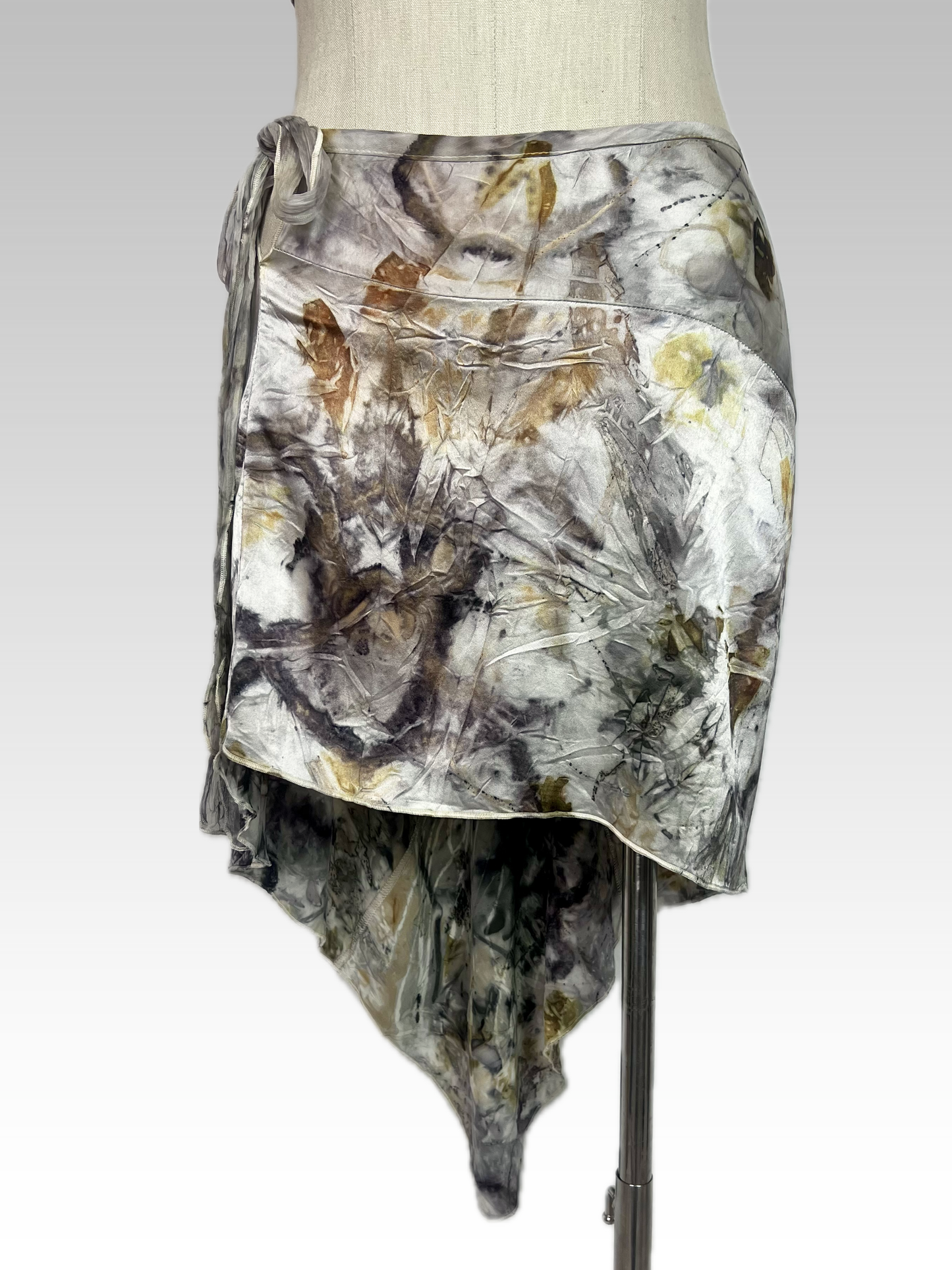 Botanical Angled Skirt