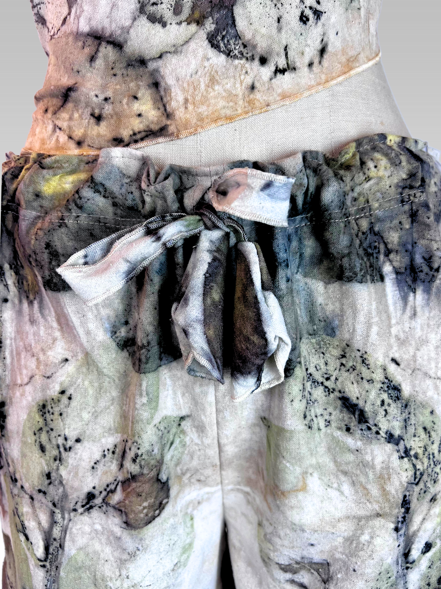 Botanical Silk Noil Pants