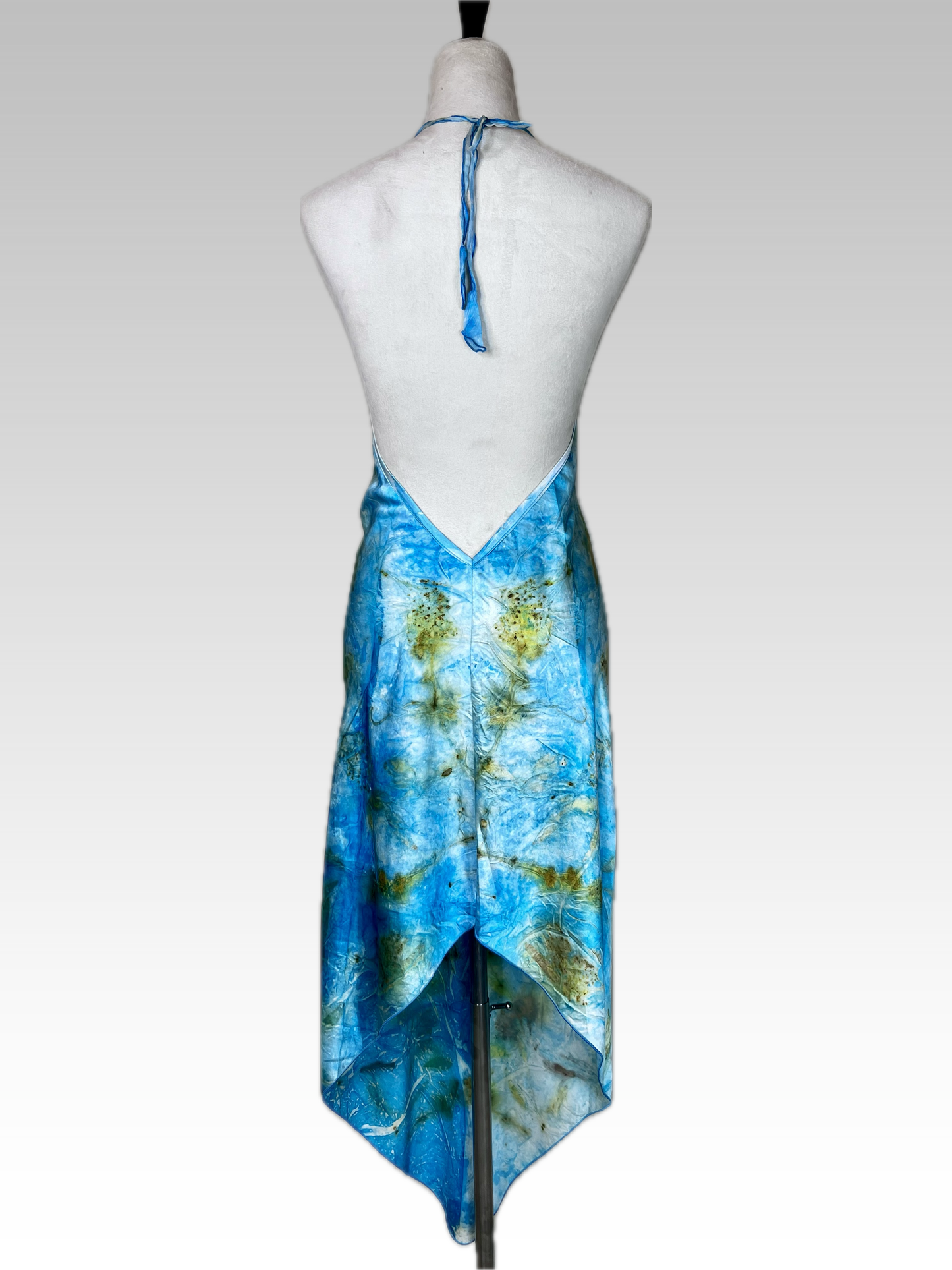 Botanical Turquoise Diamond Dress