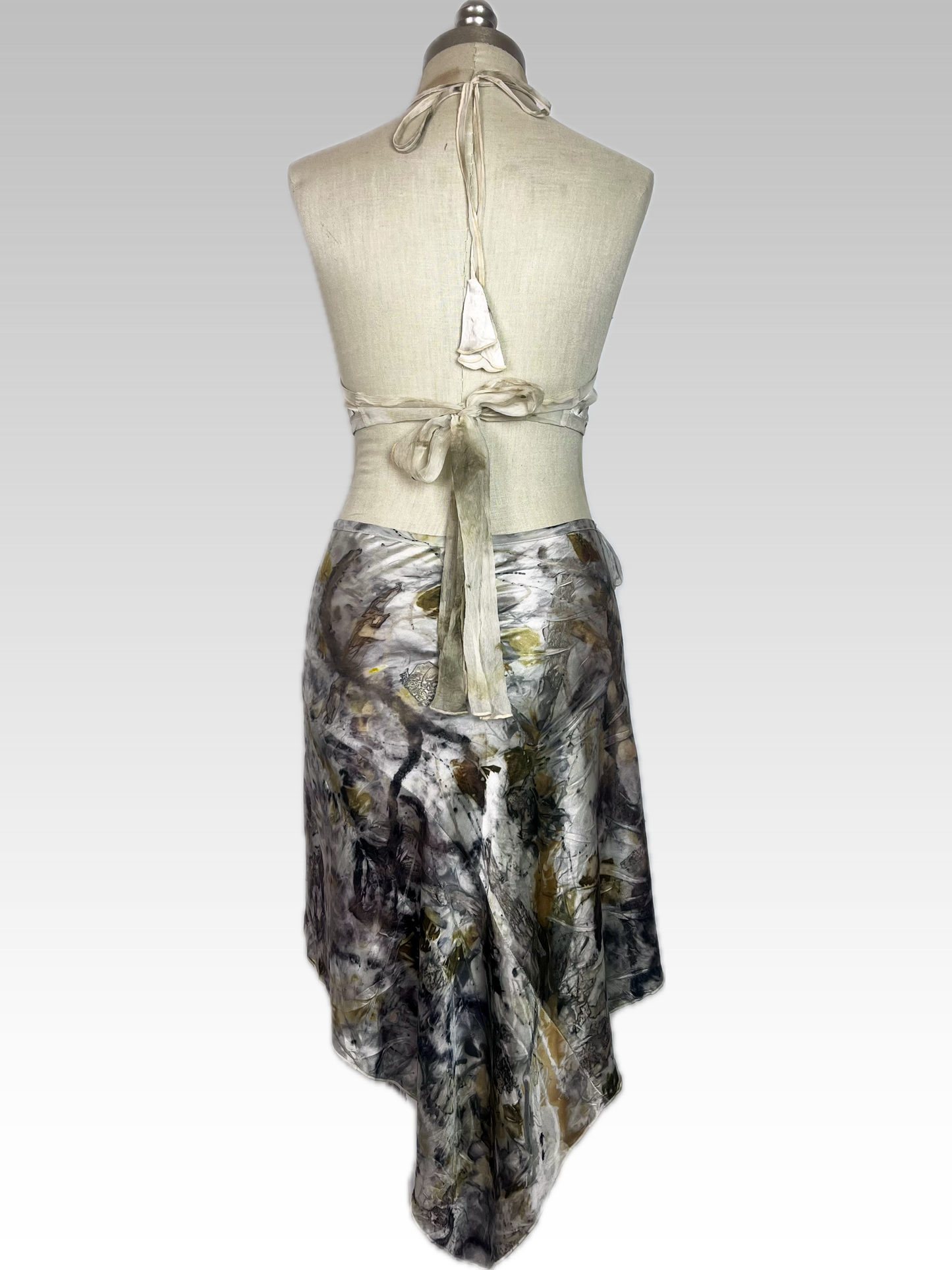 Botanical Angled Skirt