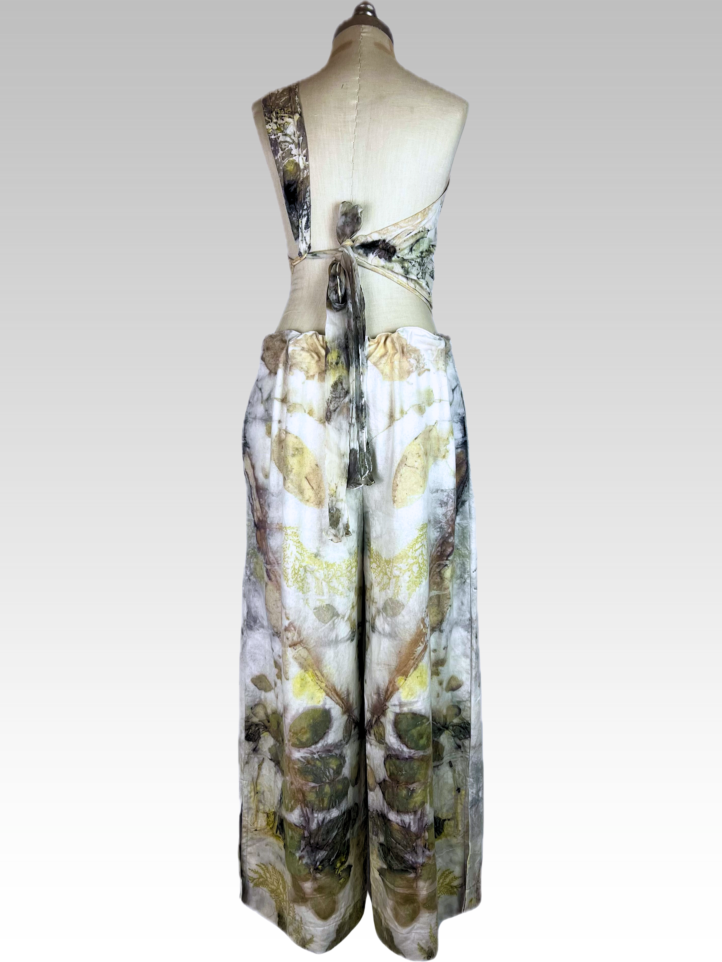 Botanical Silk Noil Pant