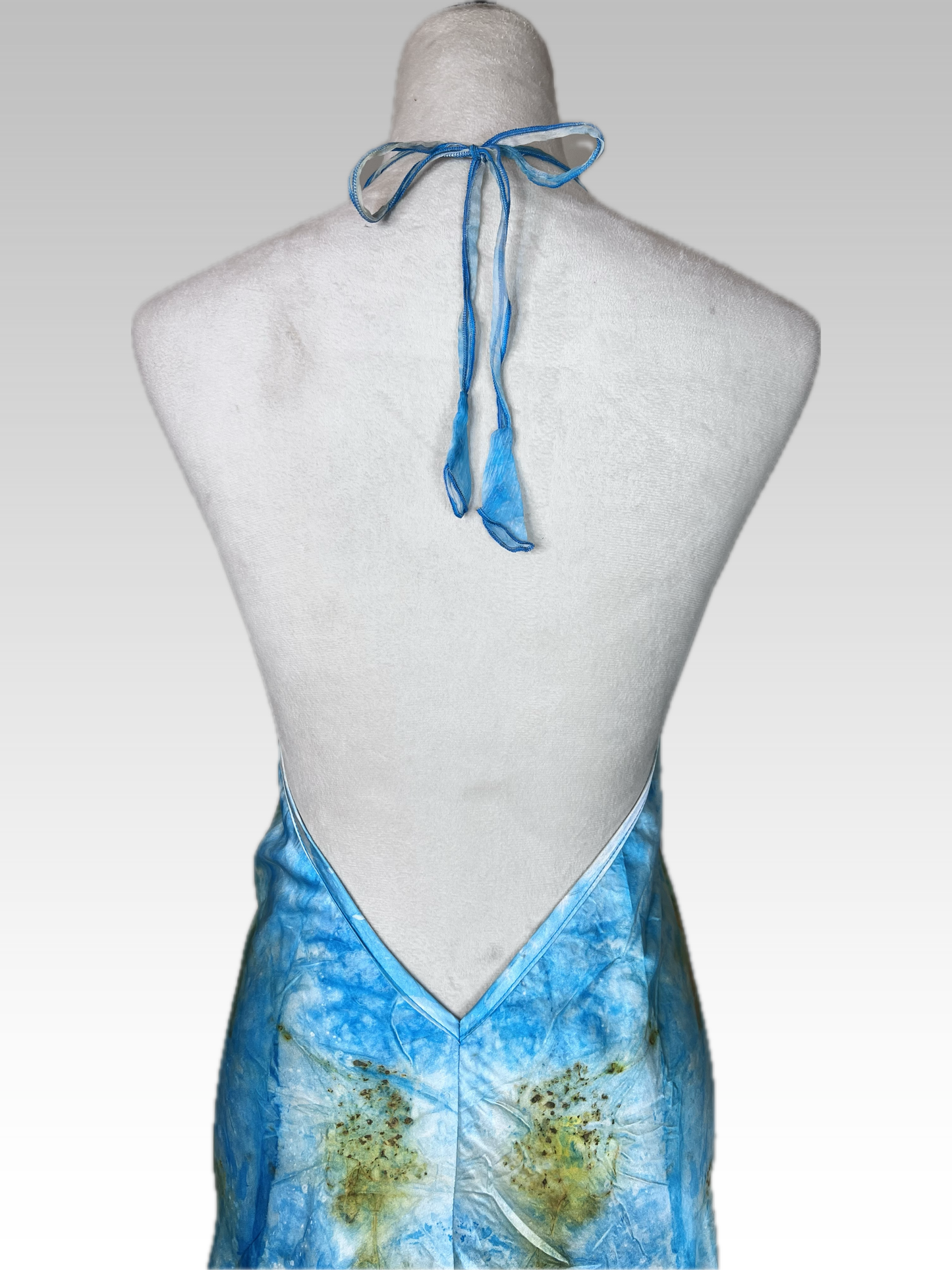Botanical Turquoise Diamond Dress