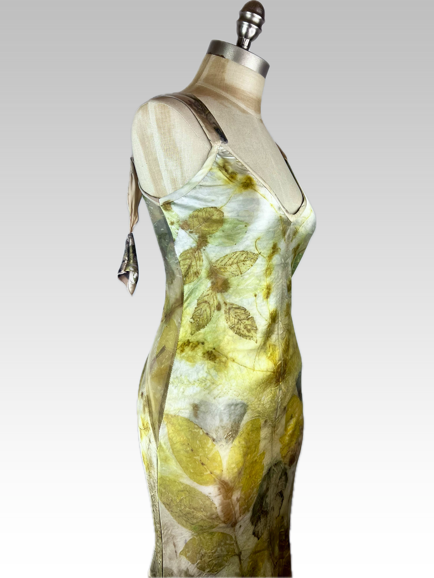 Misty Botanical Willow Dress