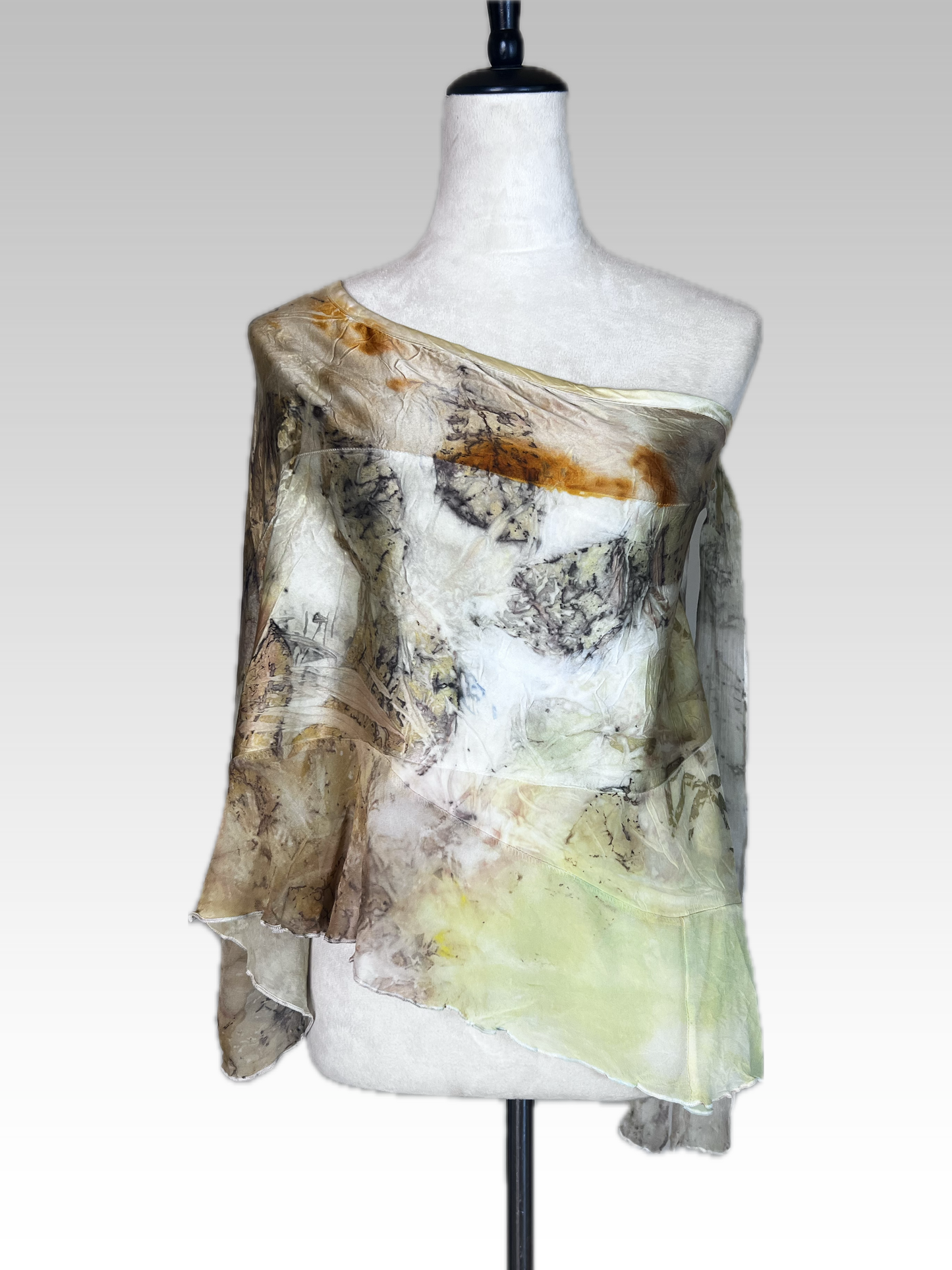 Botanical Angled Skirt