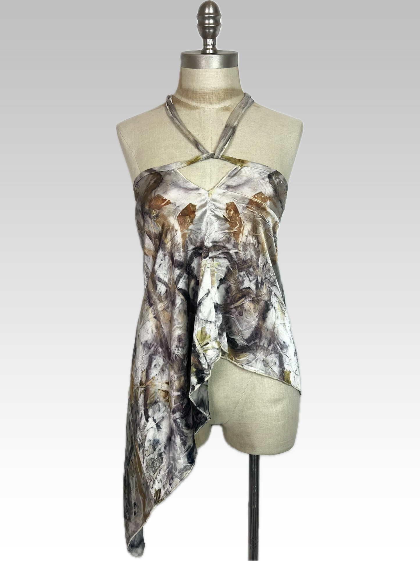 Botanical Angled Skirt