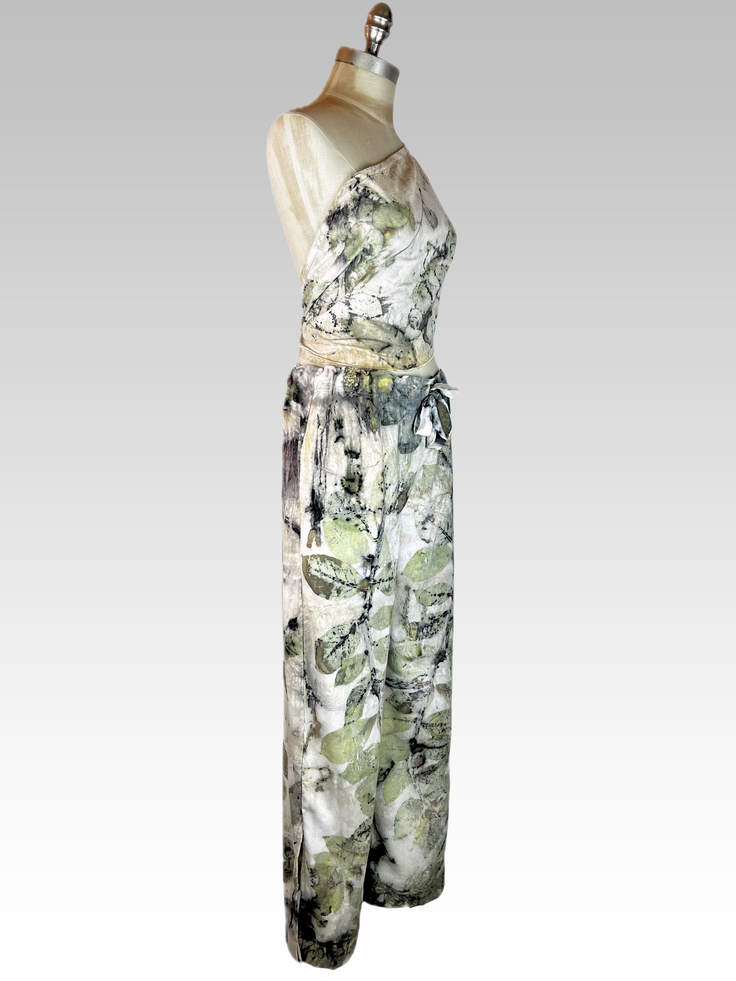 Botanical Silk Noil Pants
