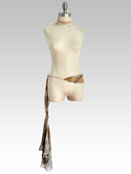 Botanical Fluted Scarf