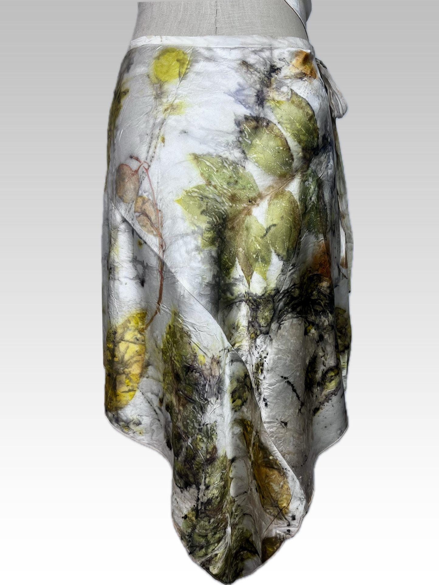 Botanical Angled Skirt