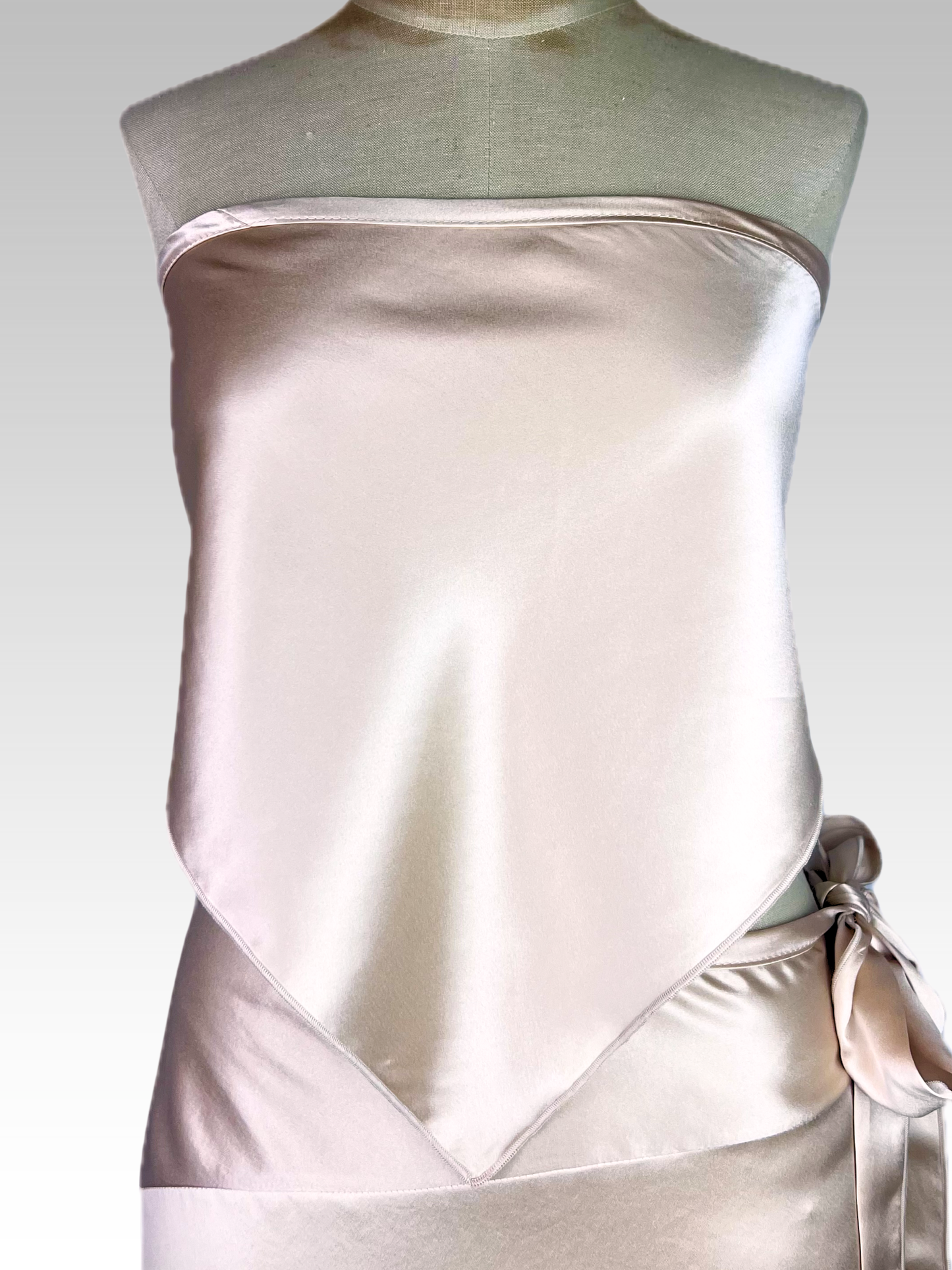 Rosé Triangle Top