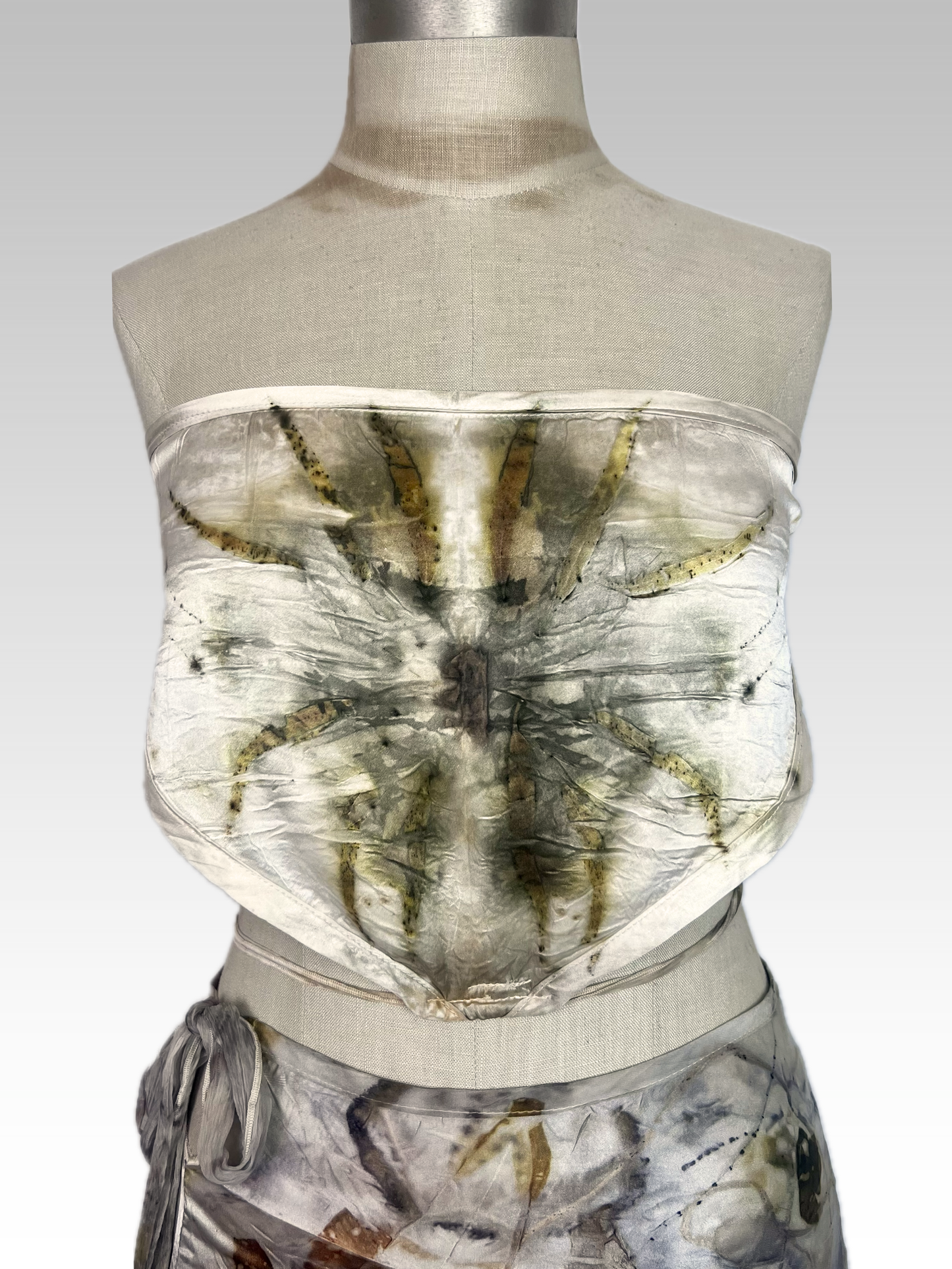 Botanical Amber Halter Top