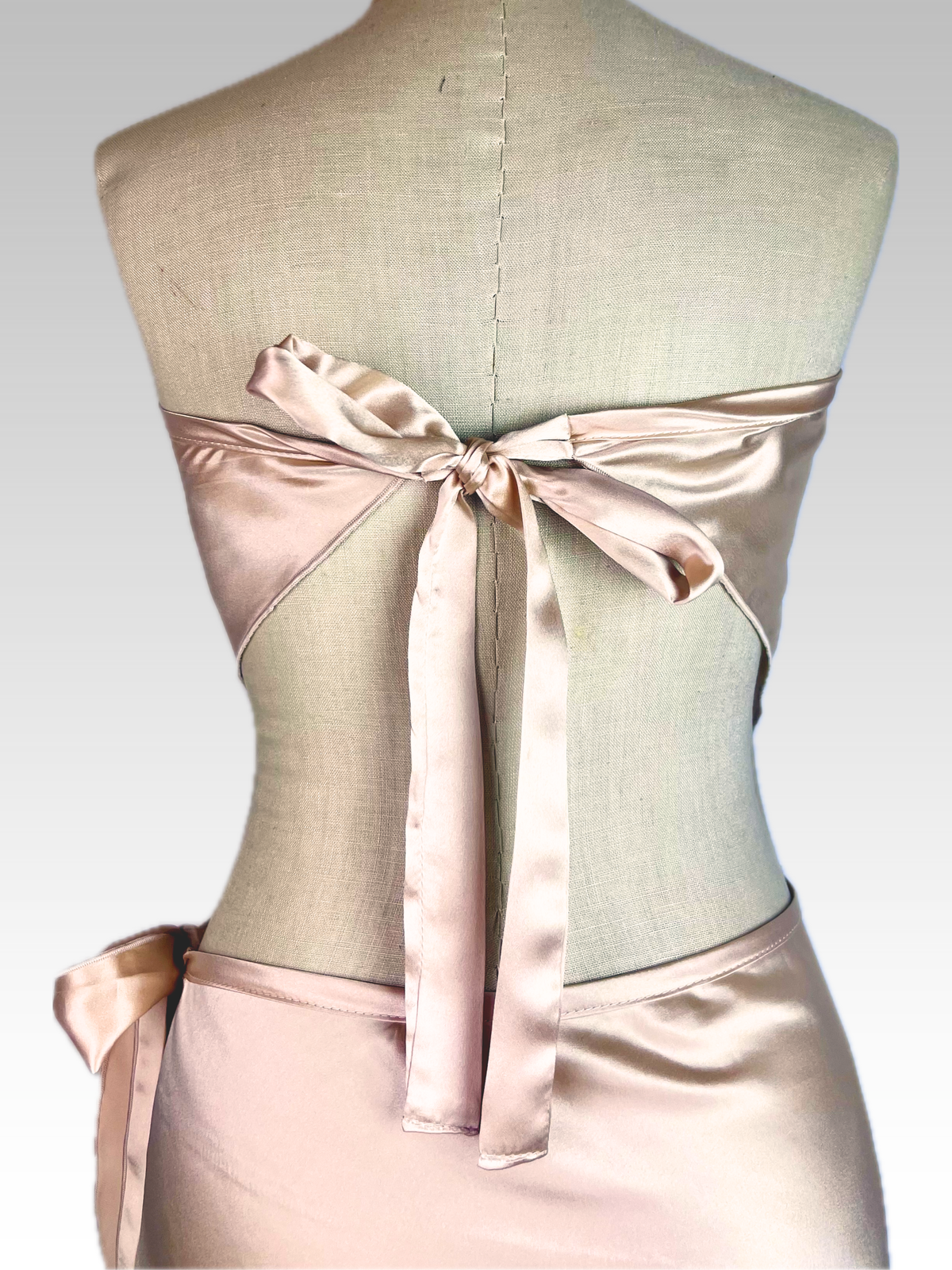 Rosé Triangle Top
