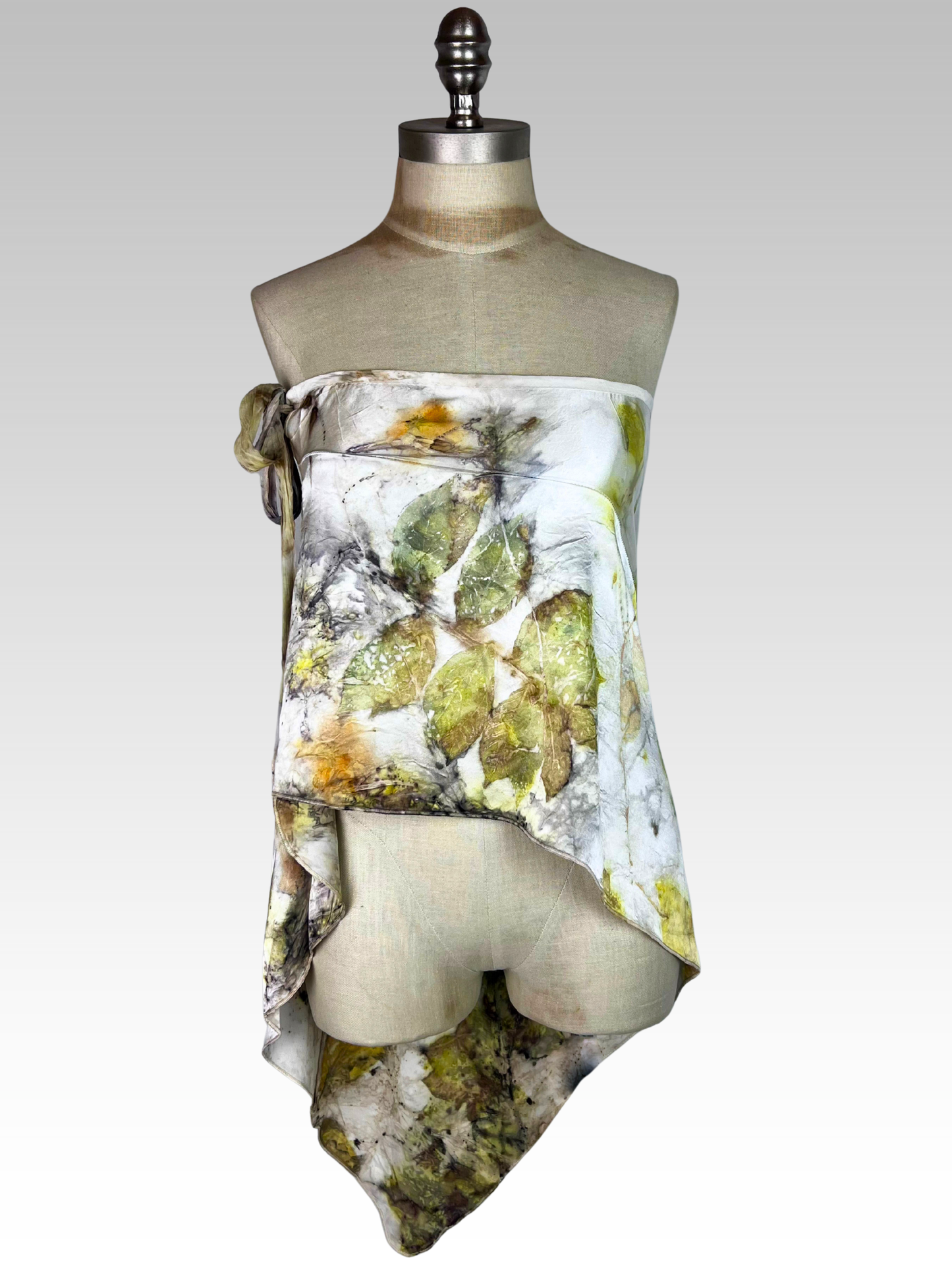 Botanical Angled Skirt