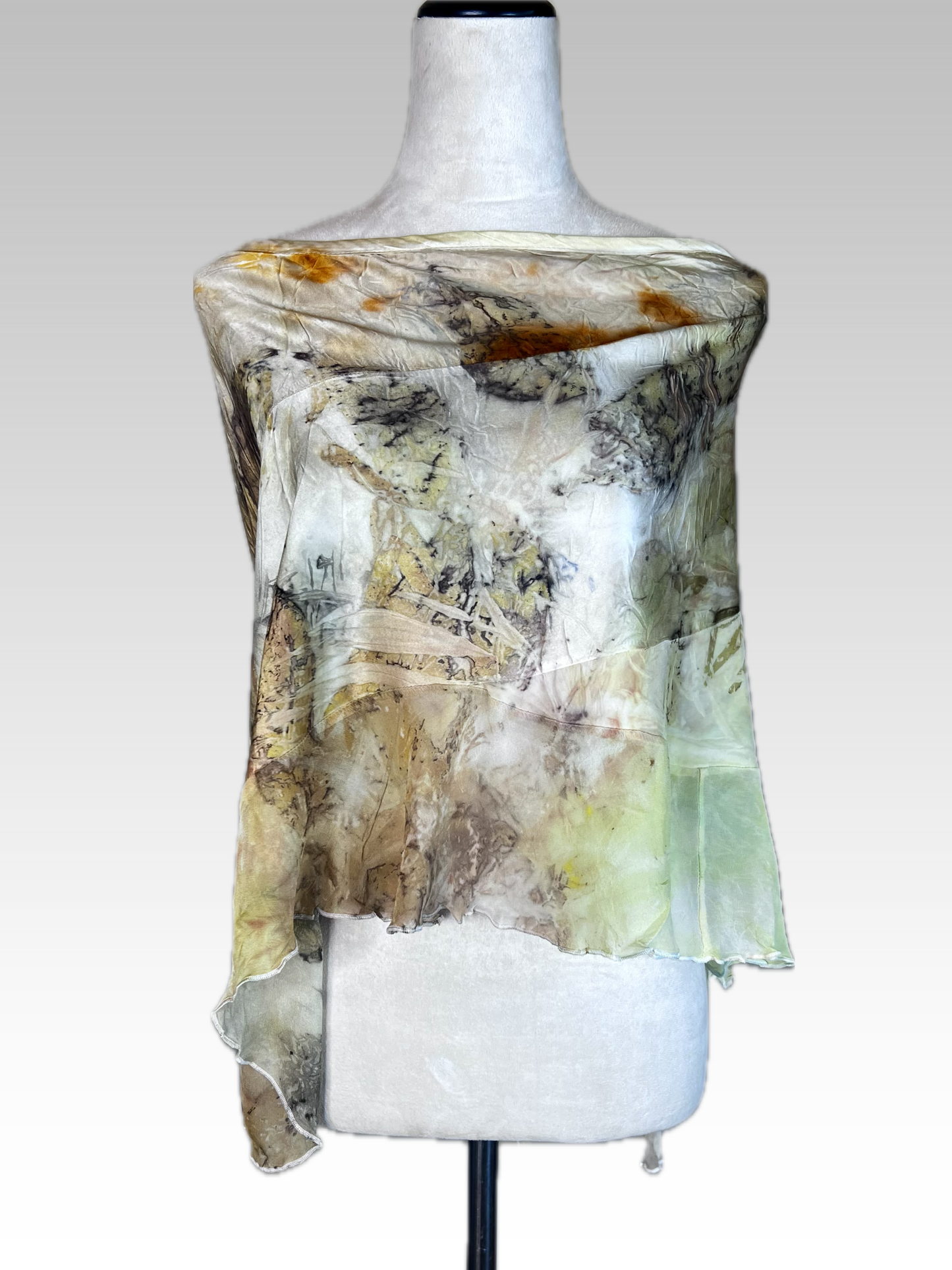 Botanical Angled Skirt