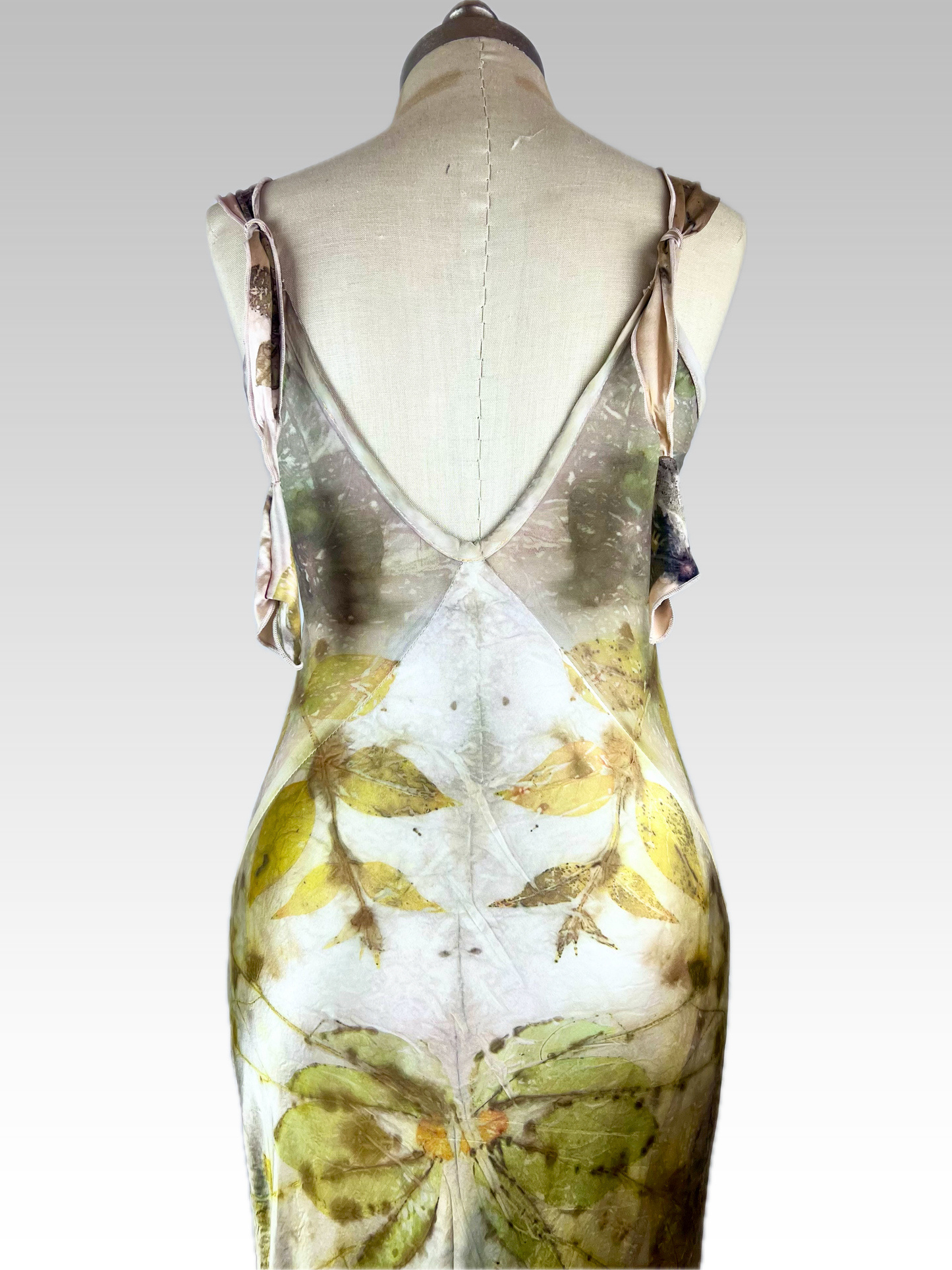 Misty Botanical Willow Dress