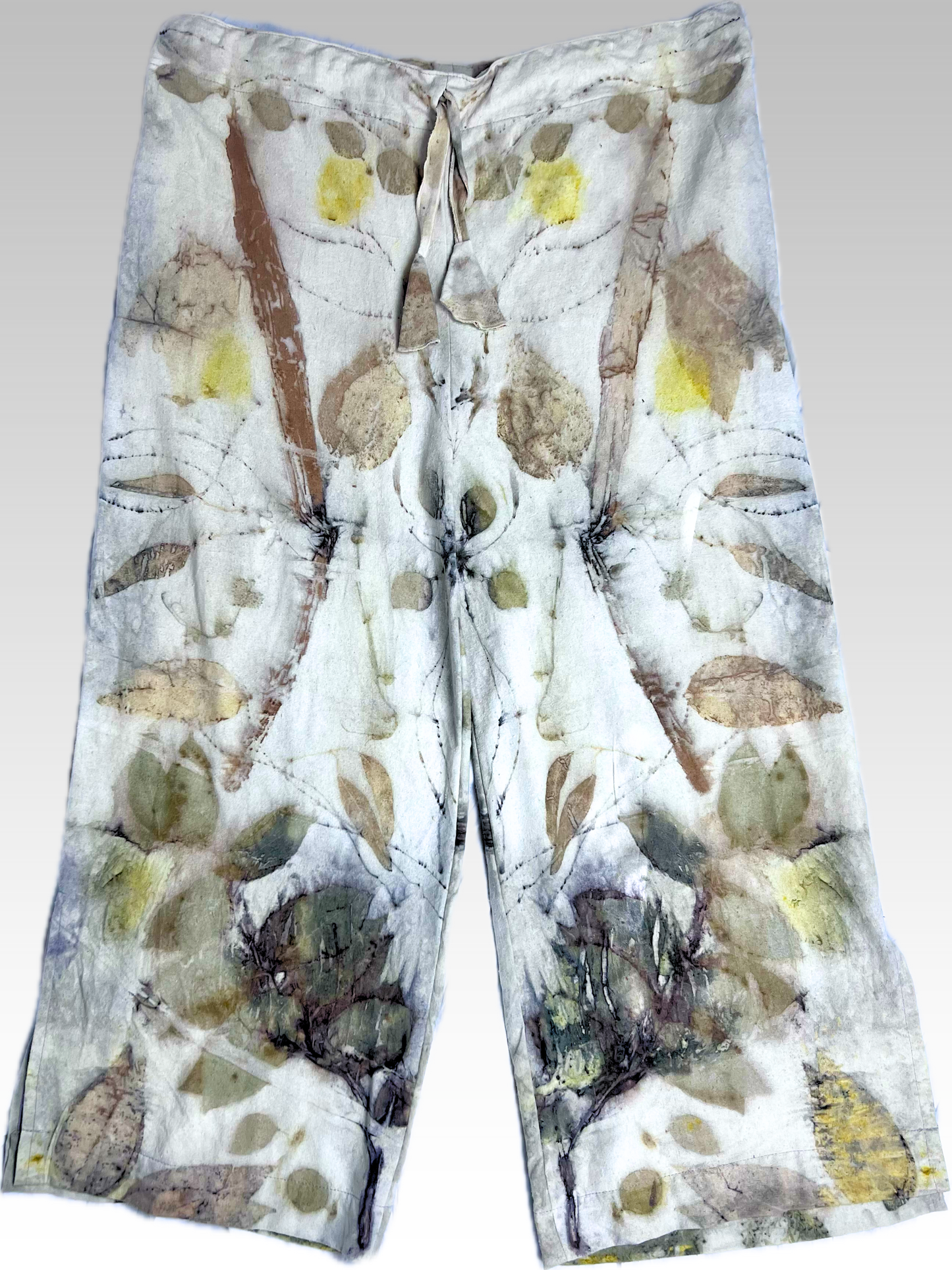 Botanical Silk Noil Pant