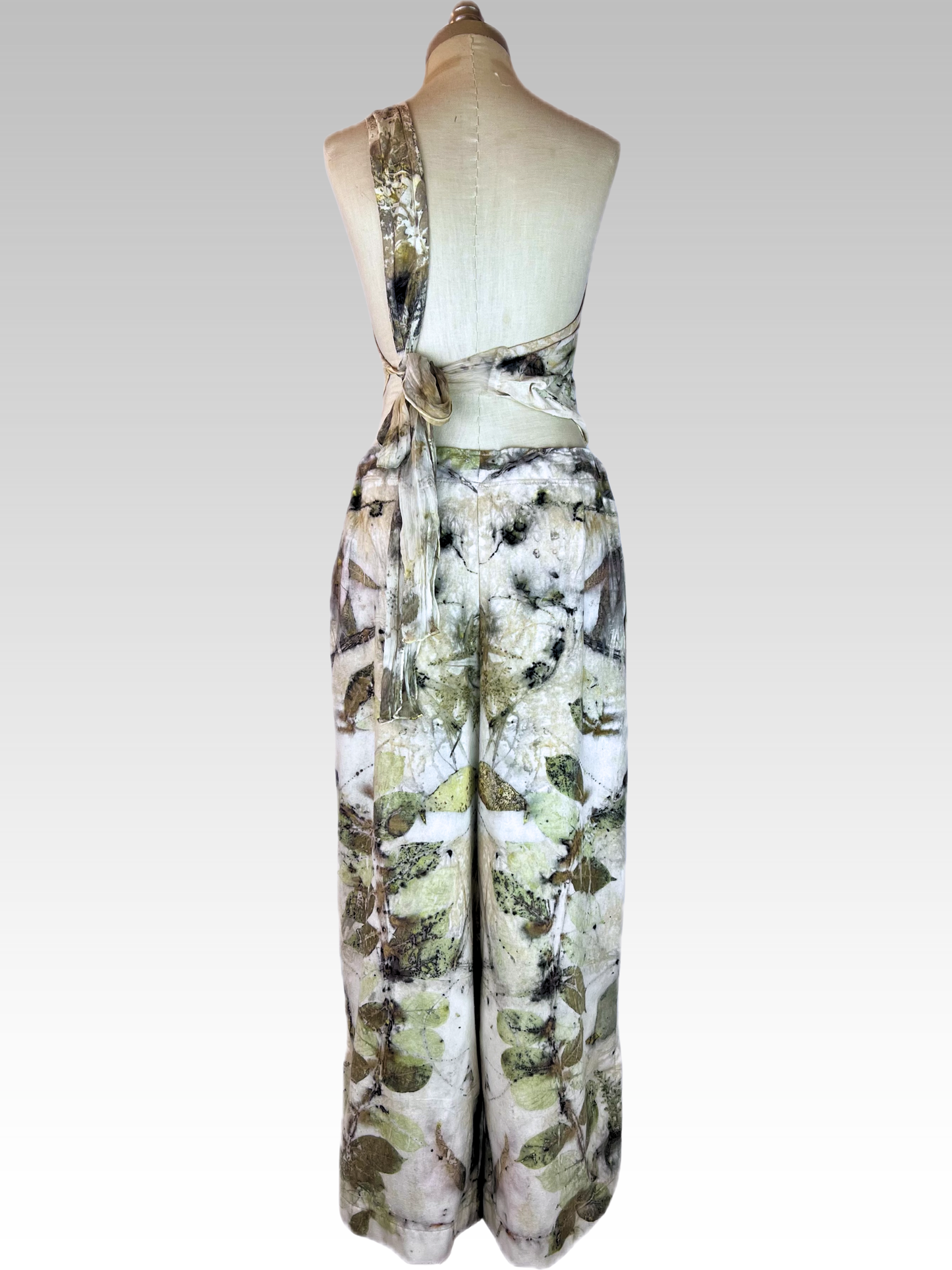 Botanical Silk Noil Pants