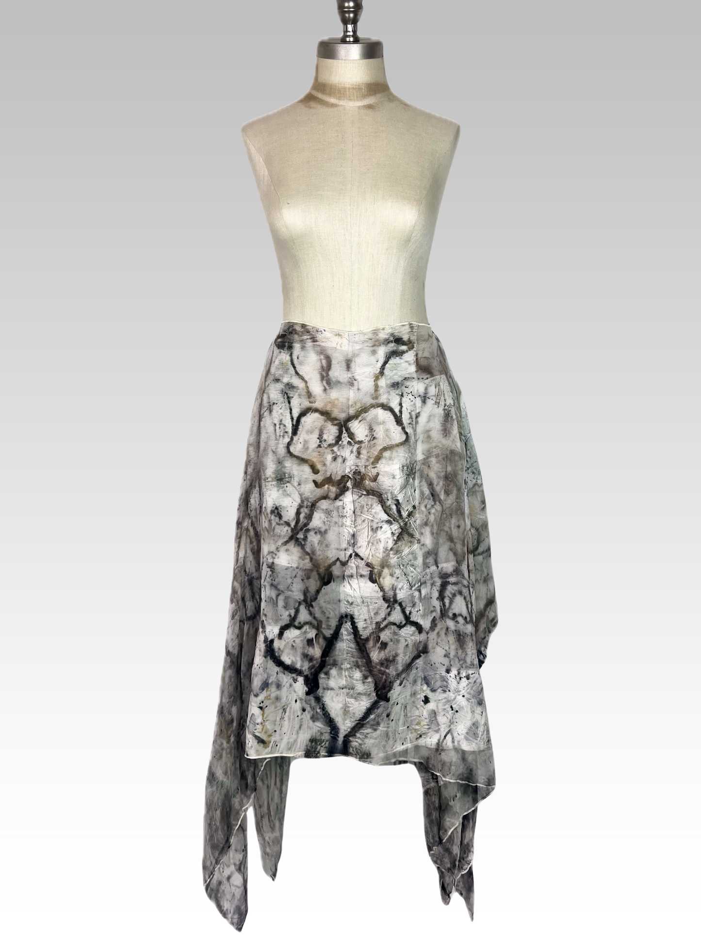 Botanical Winged Poncho