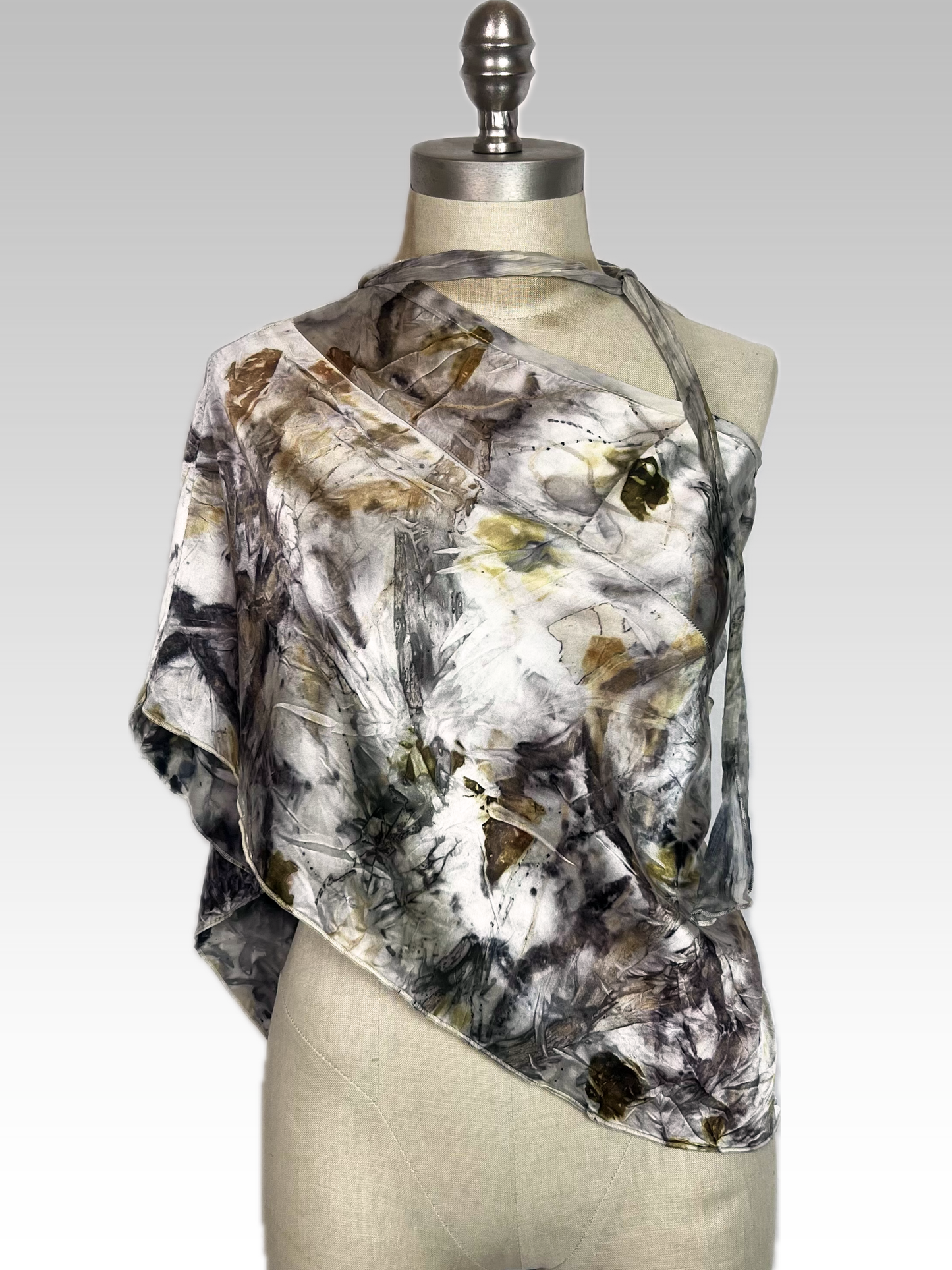 Botanical Angled Skirt