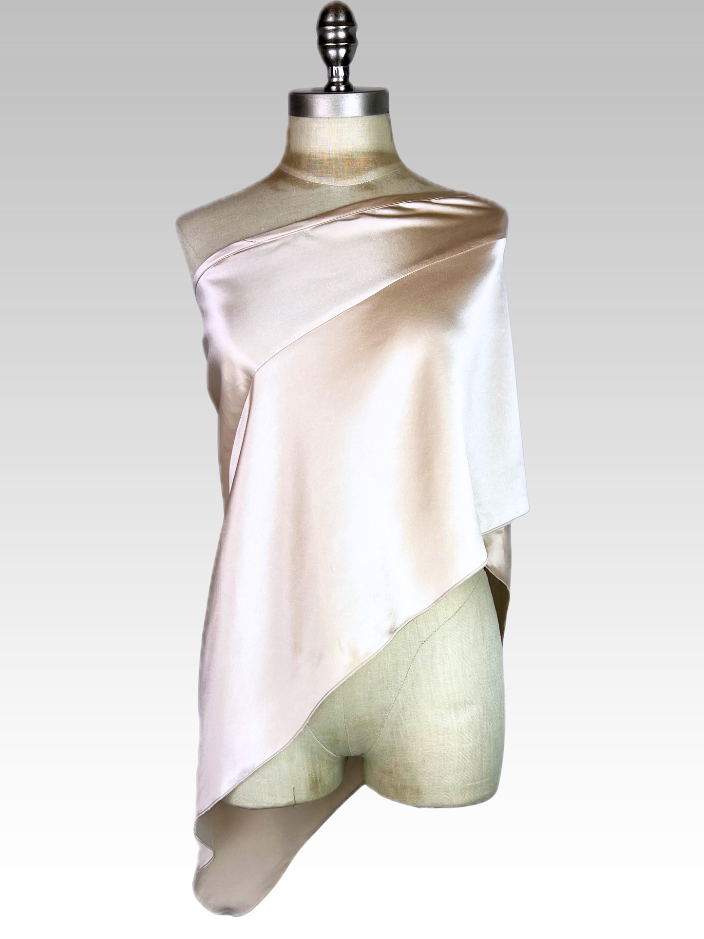 Rosé Angled Skirt