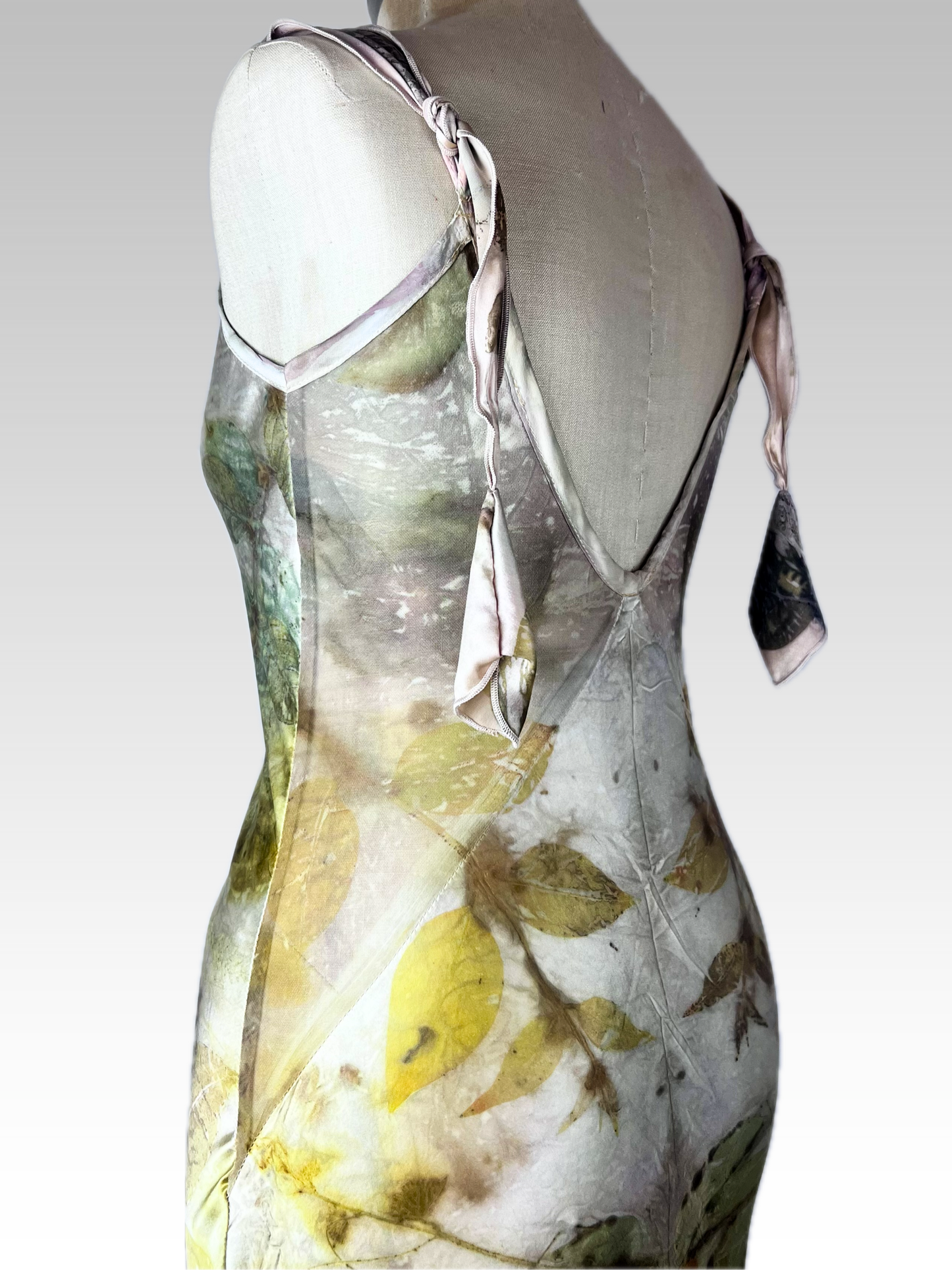 Misty Botanical Willow Dress
