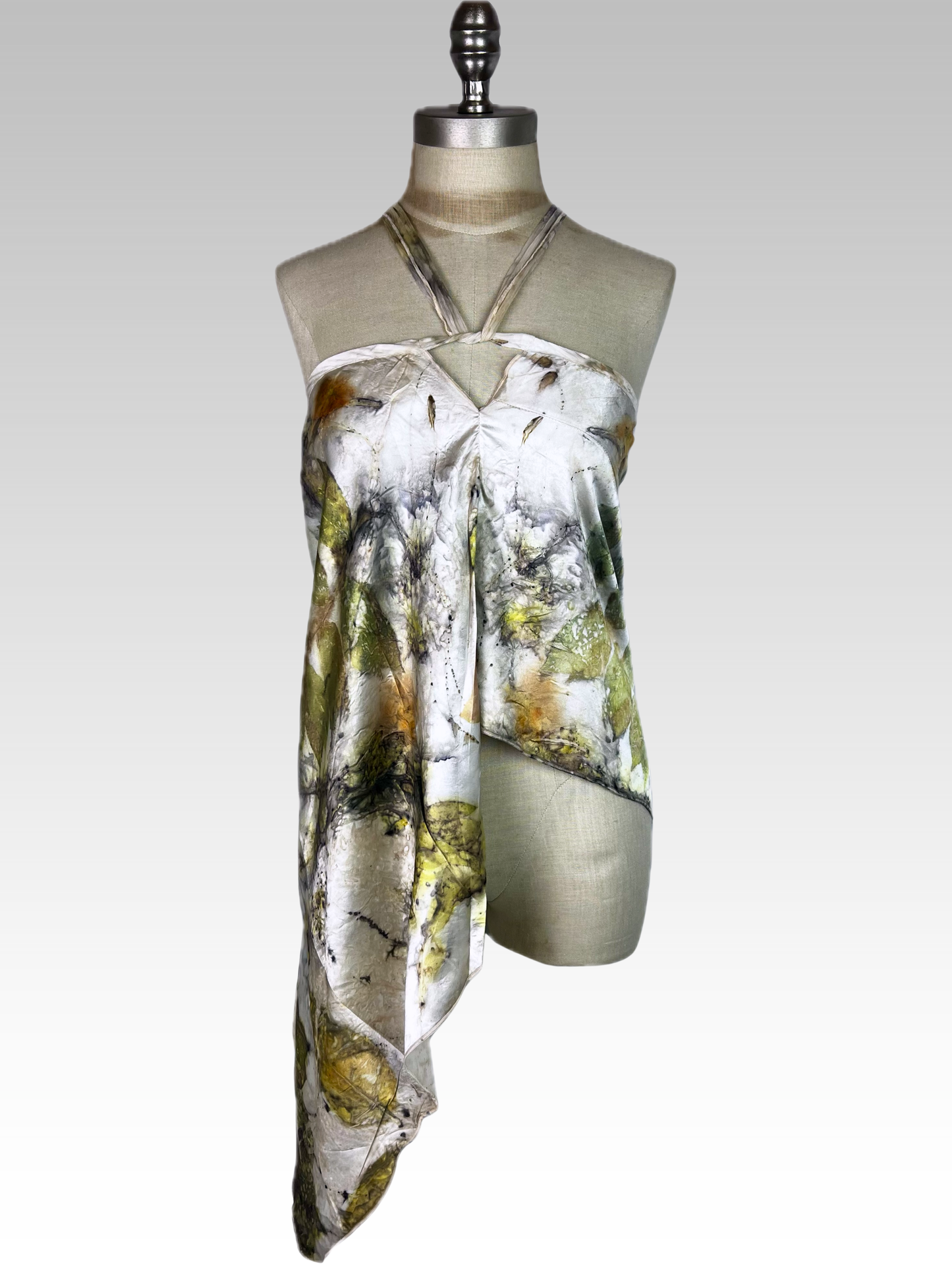 Botanical Angled Skirt