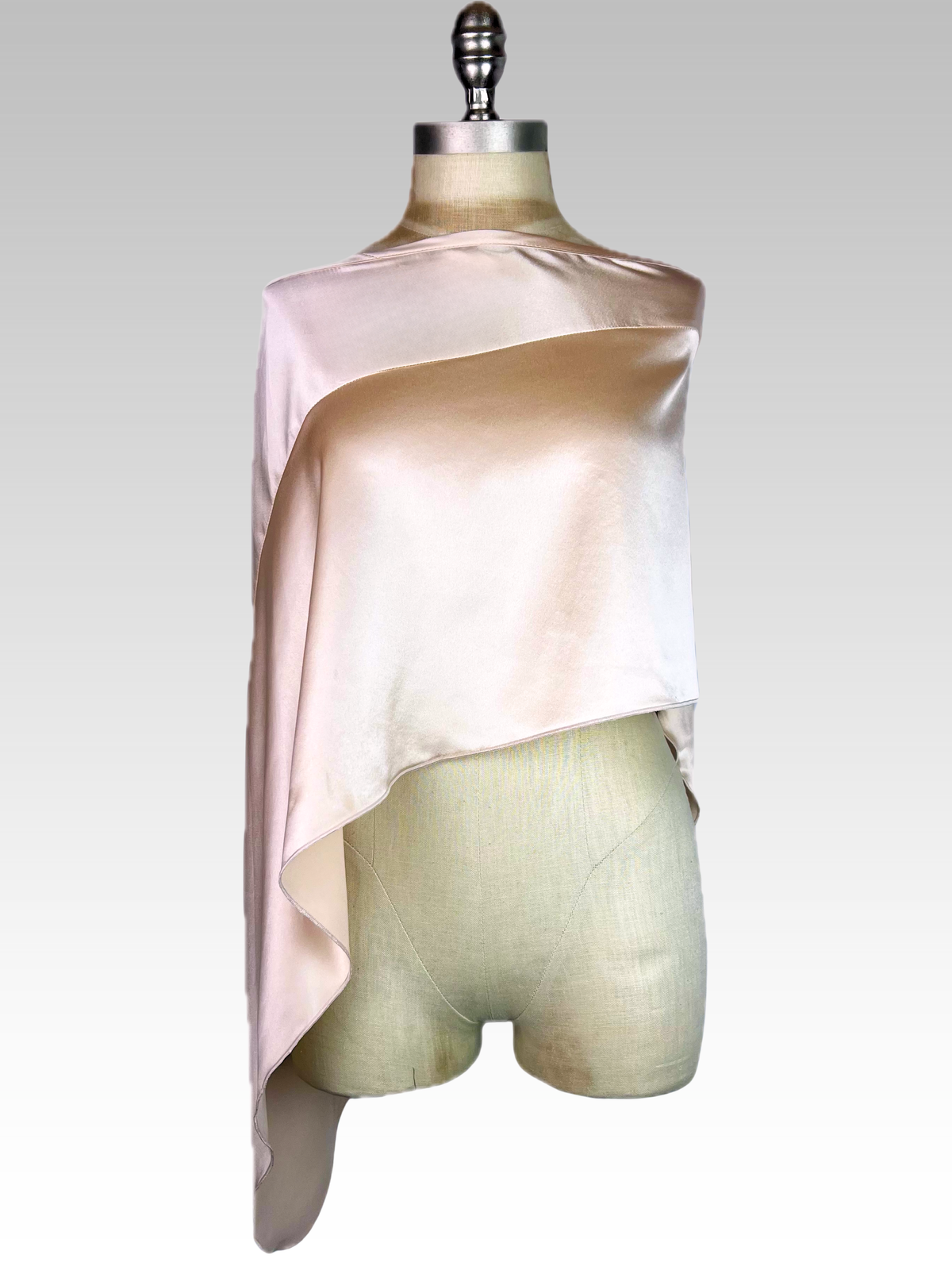 Rosé Angled Skirt