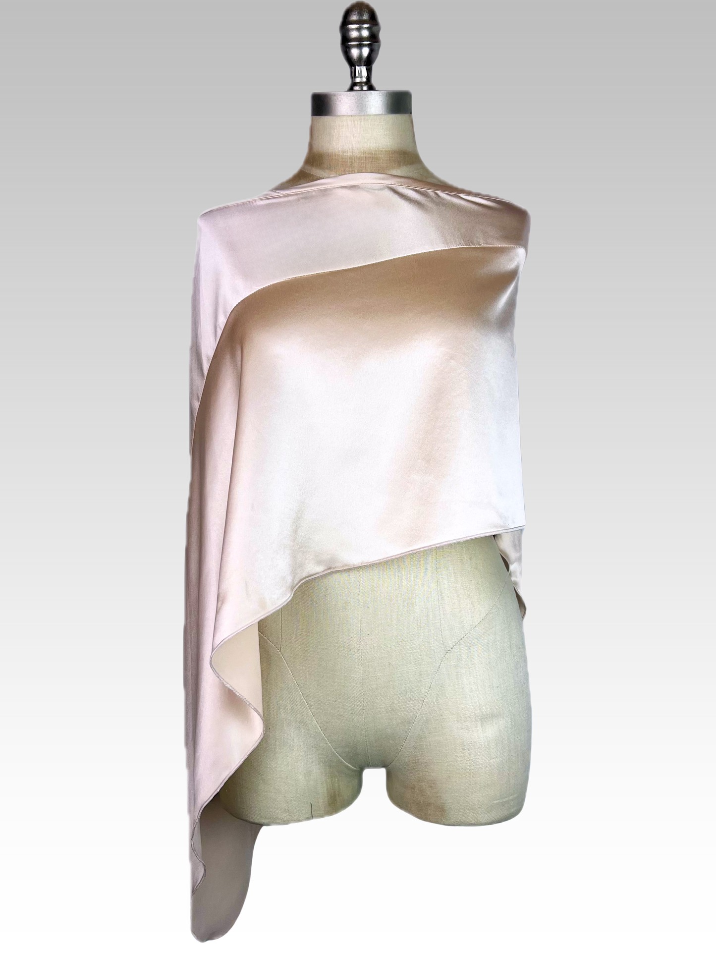 Rosé Angled Skirt