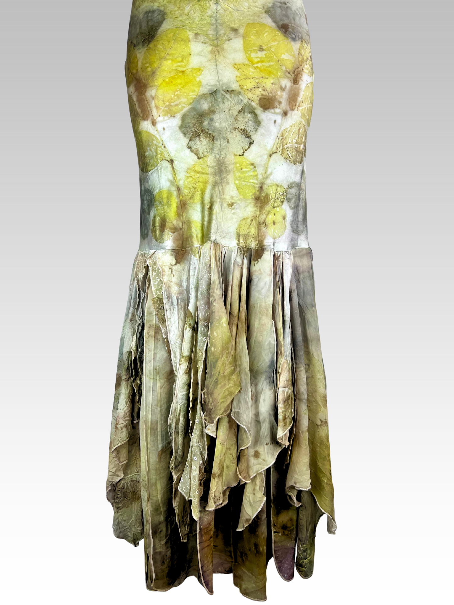 Misty Botanical Willow Dress