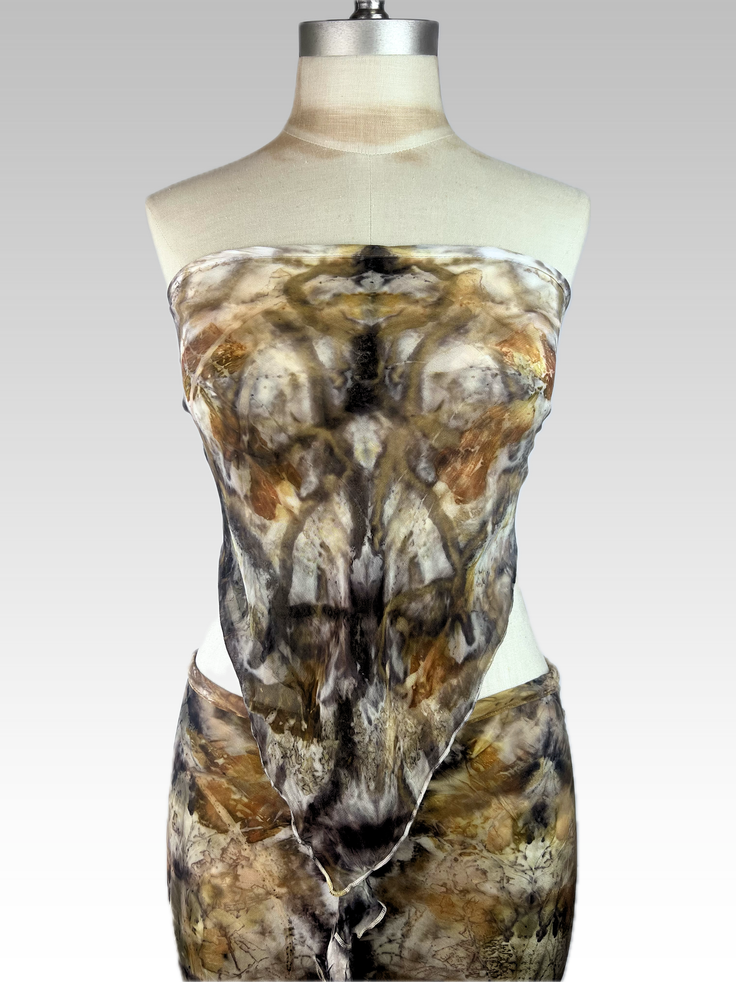 Snakeskin Triangle Top
