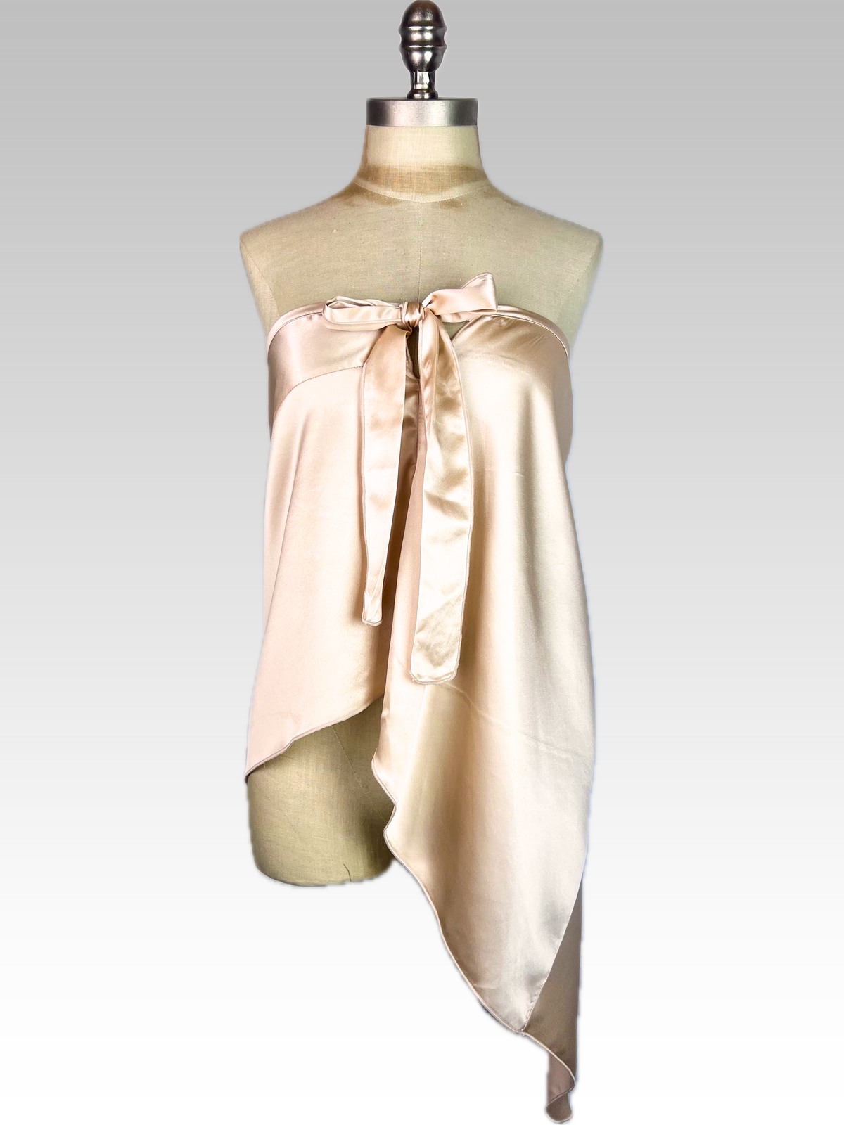 Rosé Angled Skirt