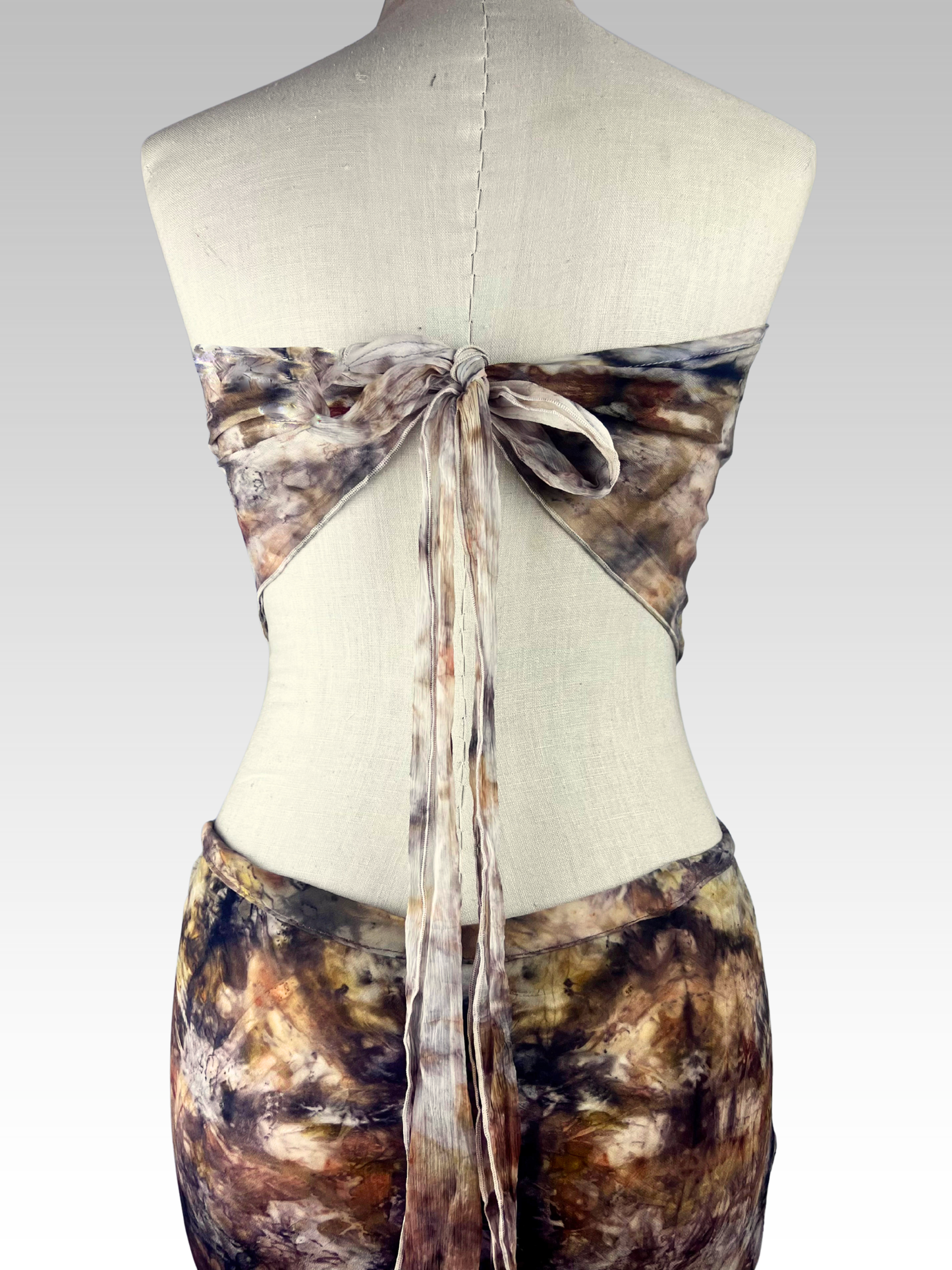 Snakeskin Triangle Top