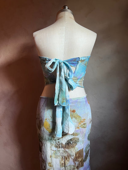 Butterfly Toulouse Tube Top