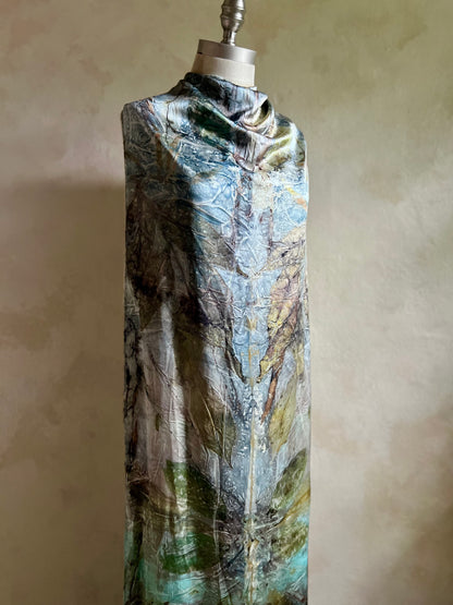 Large Silk Charmeuse Scarf