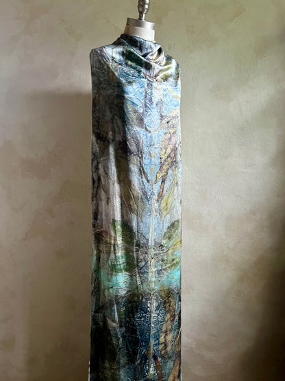 Large Silk Charmeuse Scarf