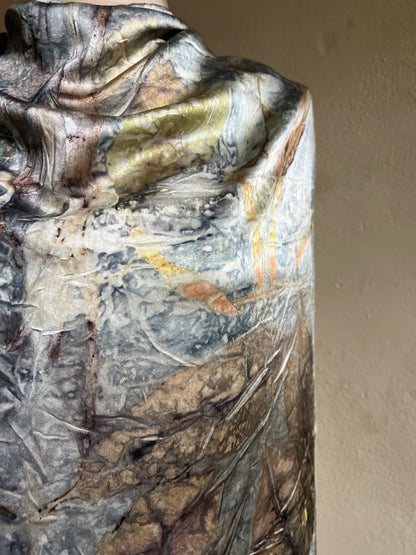 Large Silk Charmeuse Scarf