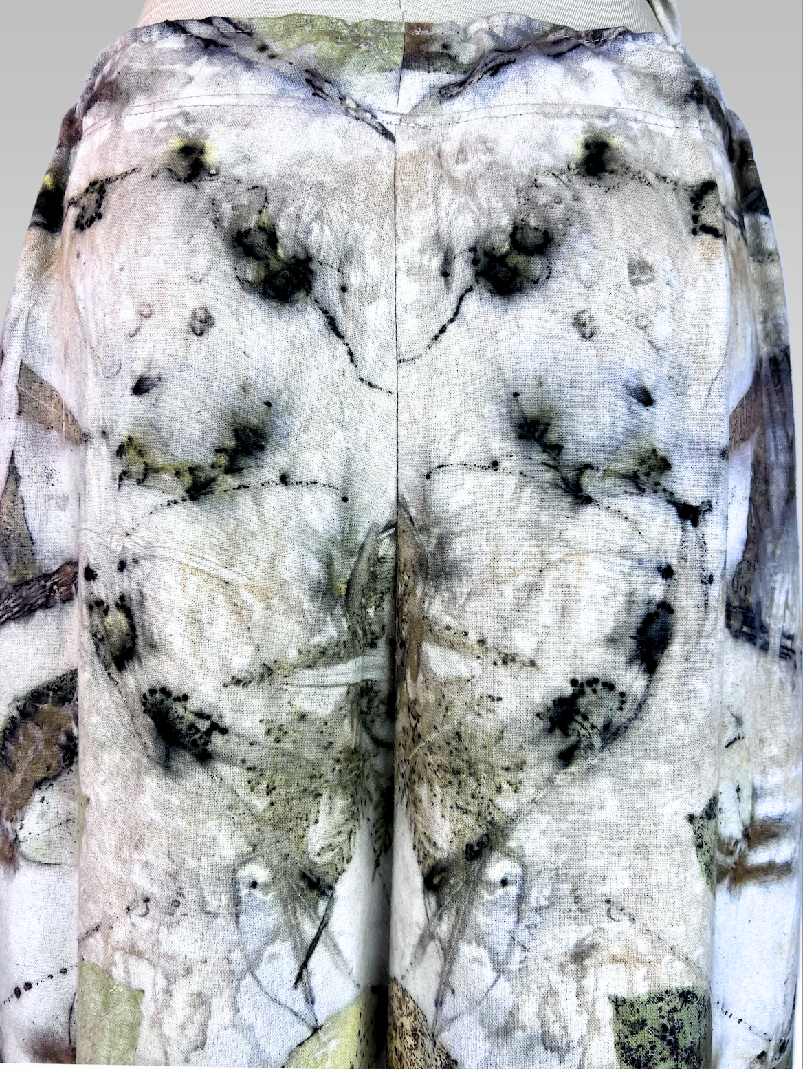 Botanical Silk Noil Pants